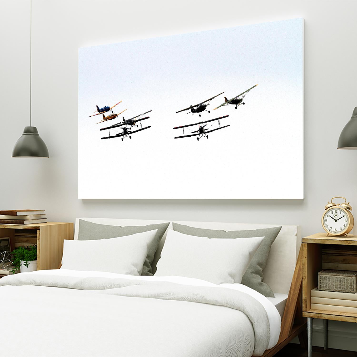 Planes by Pexels on GIANT ART - black vehicle