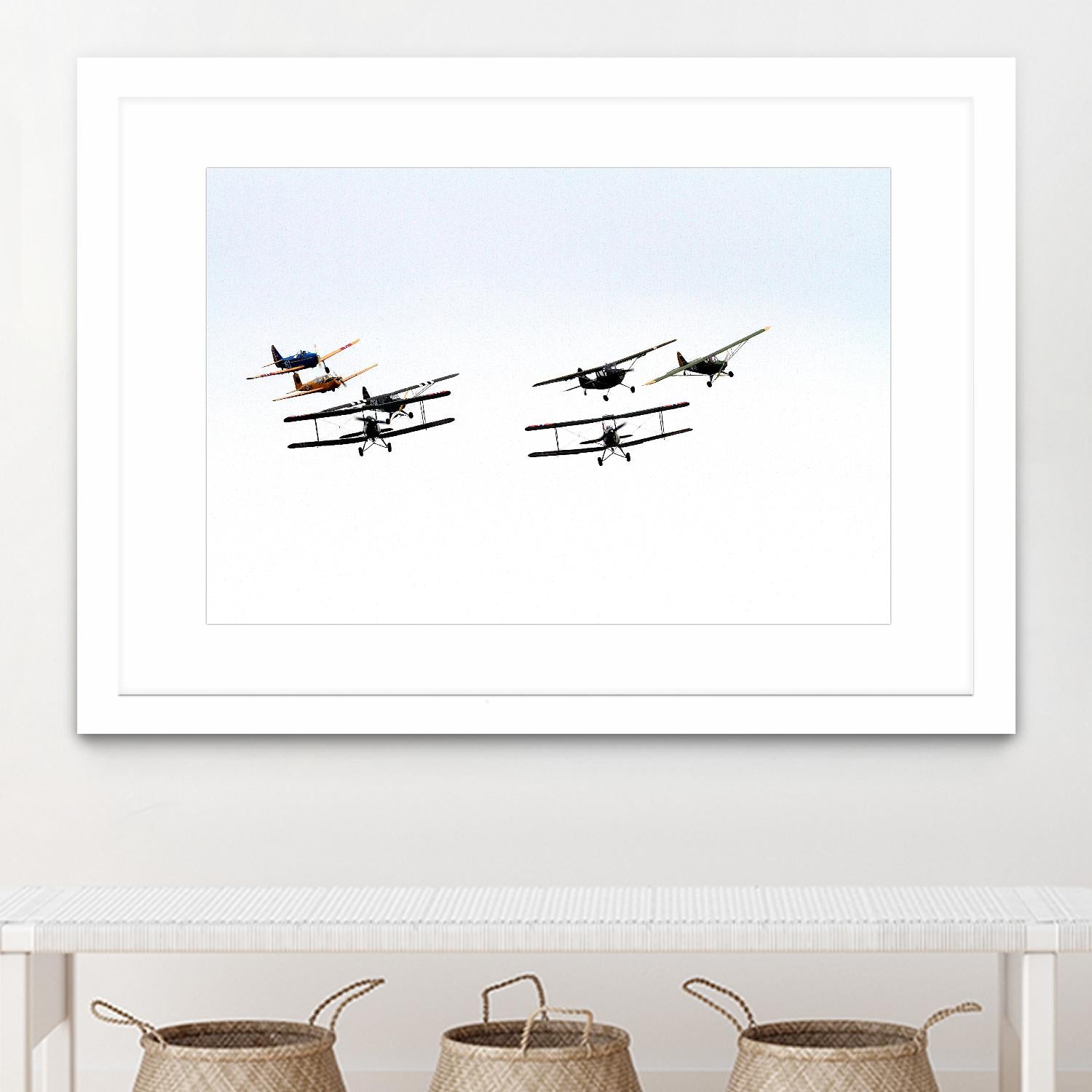 Planes by Pexels on GIANT ART - white photography planes