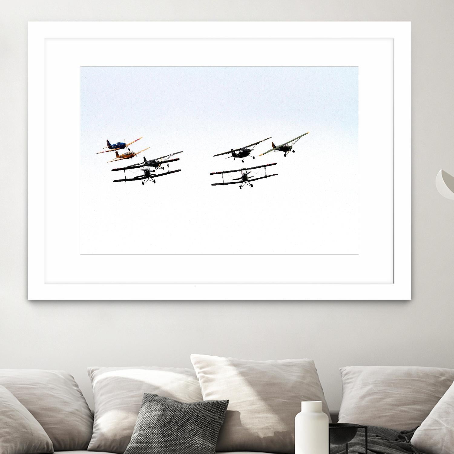 Planes by Pexels on GIANT ART - white photography planes