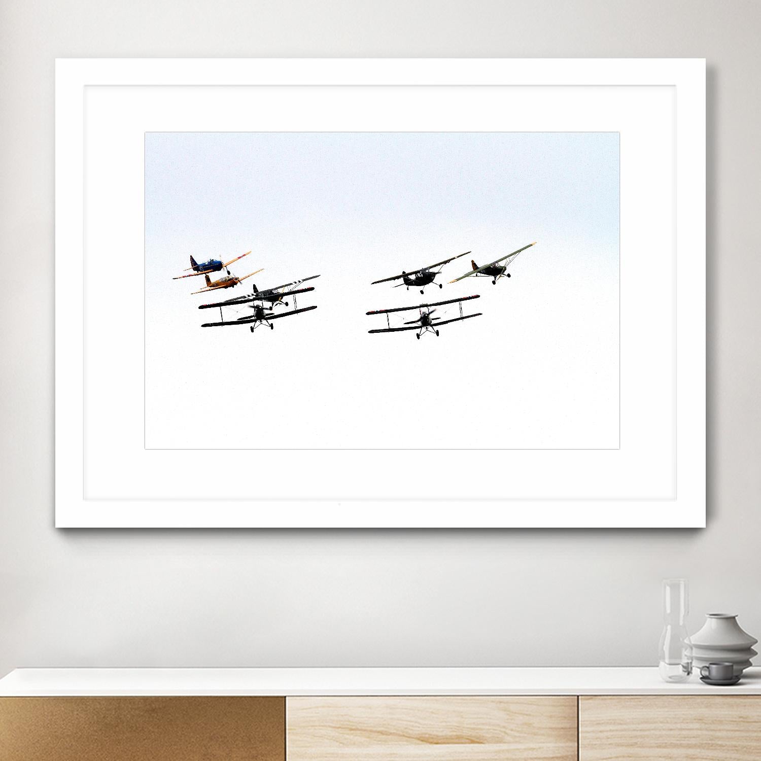 Planes by Pexels on GIANT ART - white photography planes