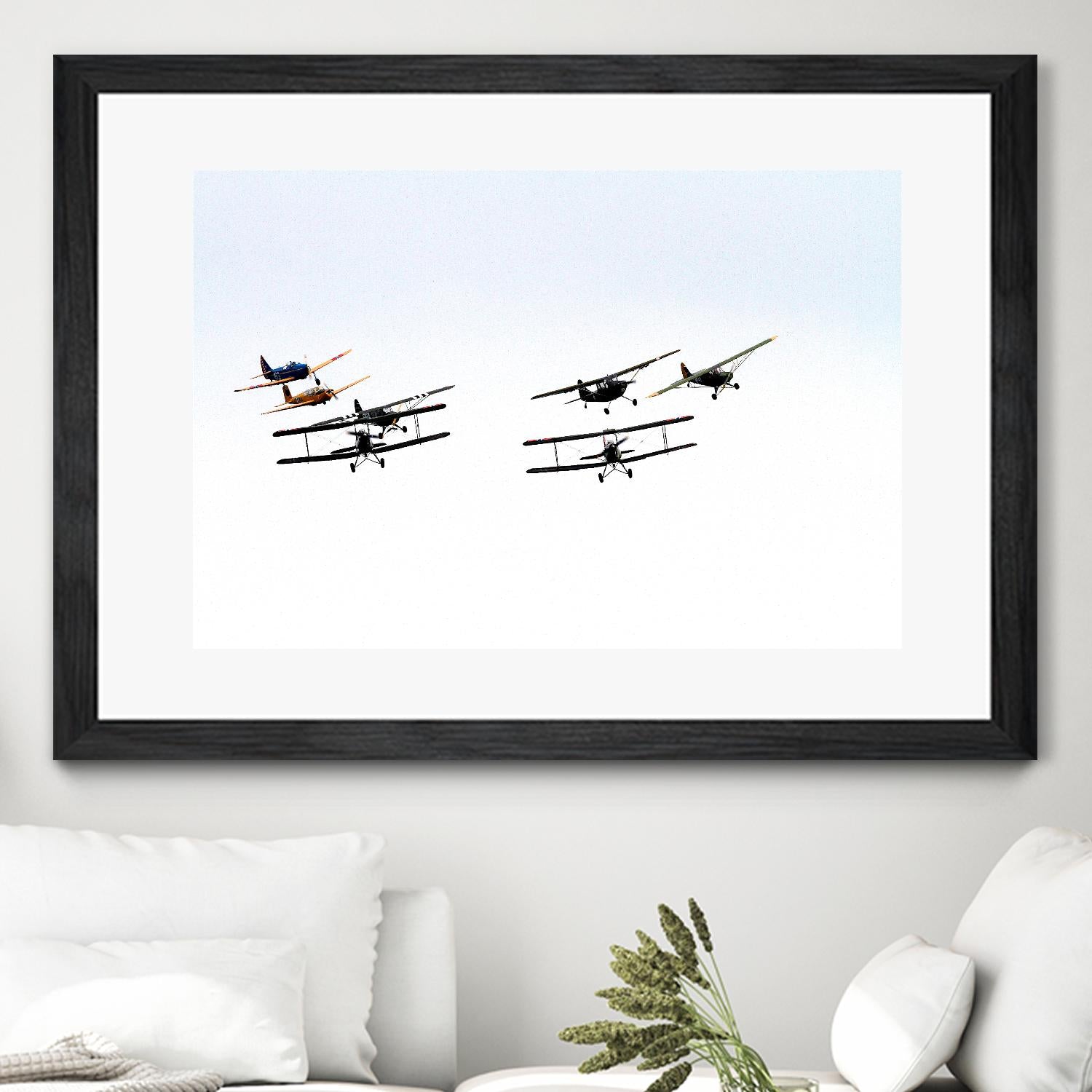Planes by Pexels on GIANT ART - white photography planes