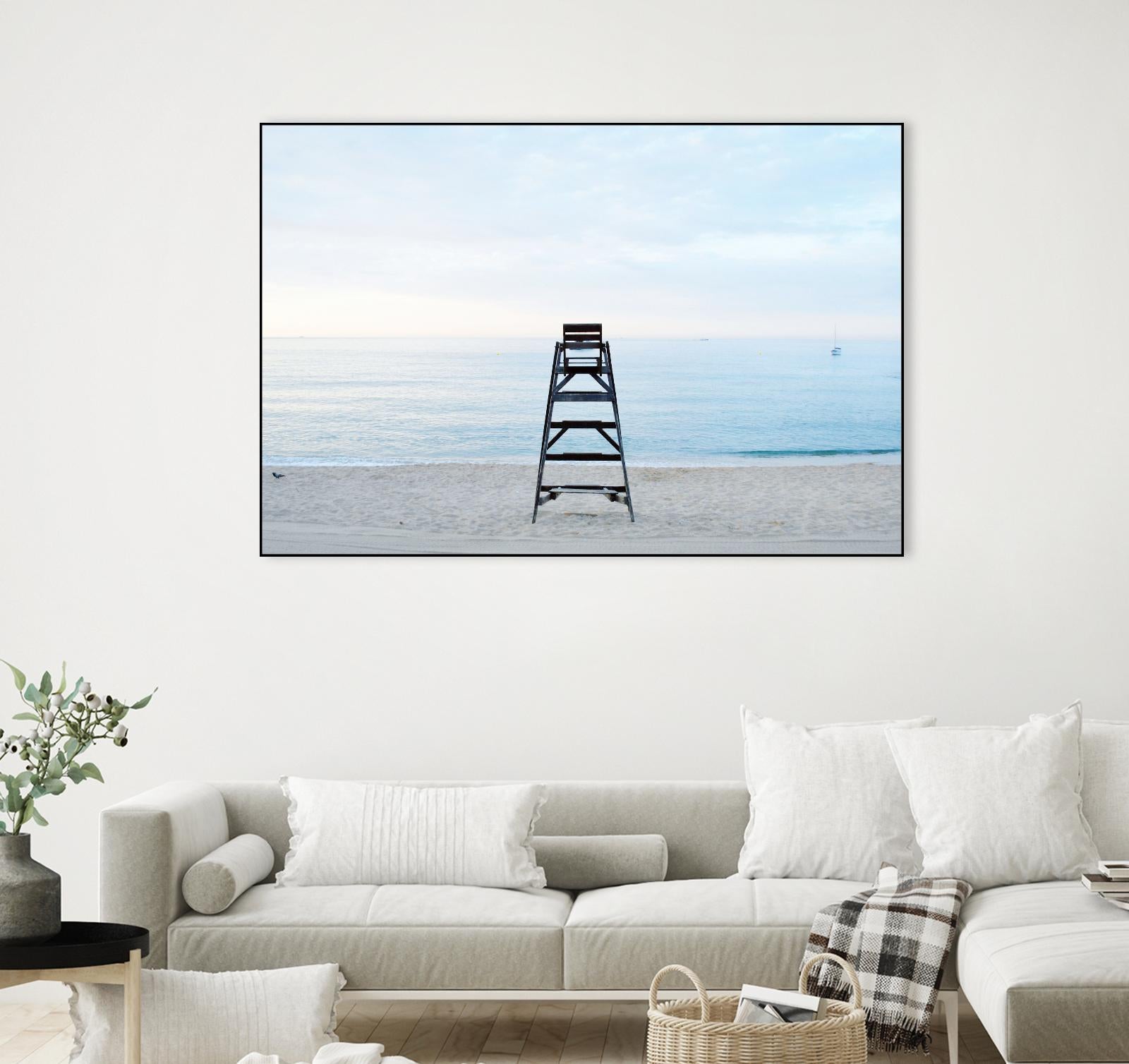 Off duty by Pexels on GIANT ART - white sea scene