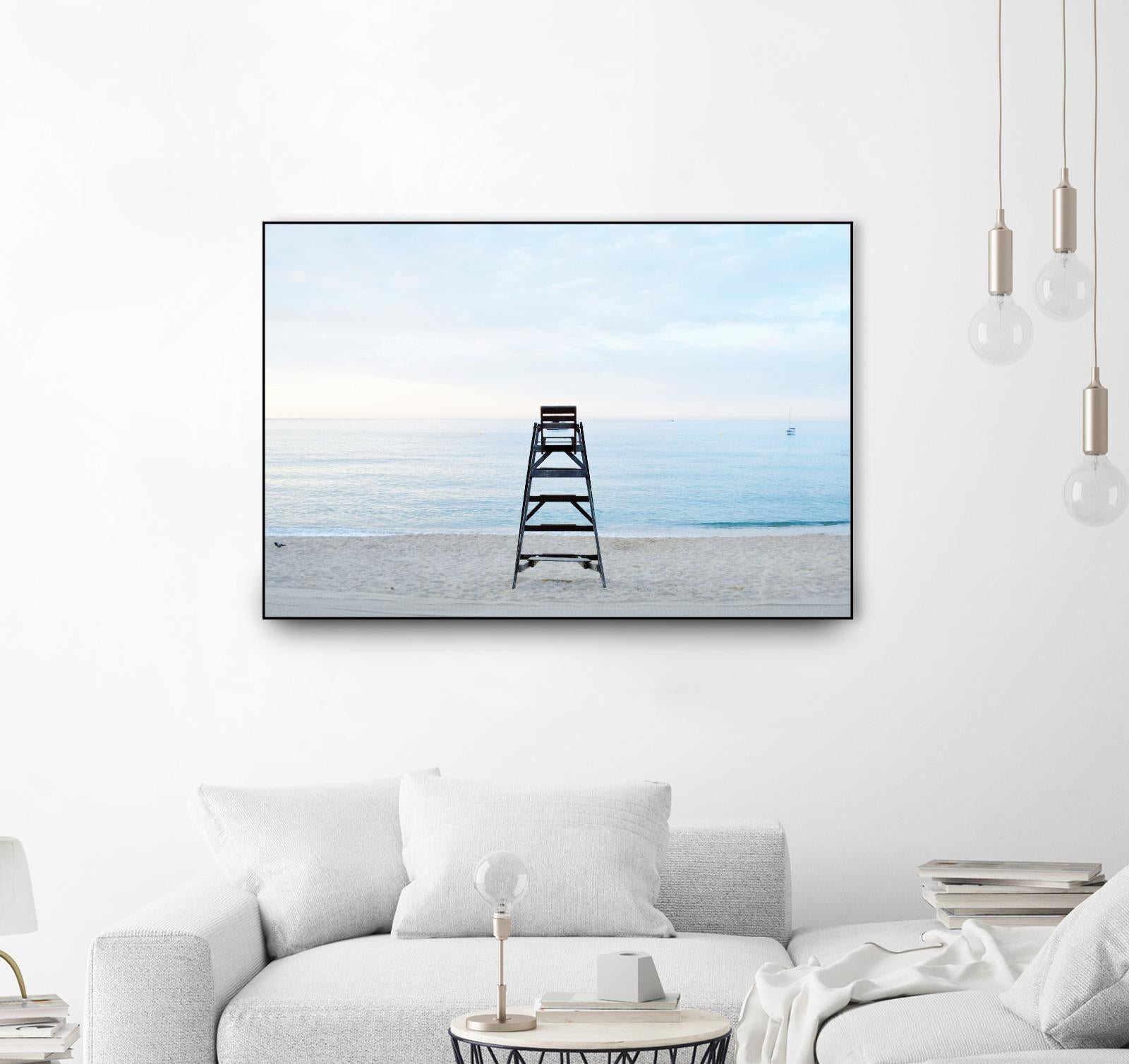 Off duty by Pexels on GIANT ART - white sea scene