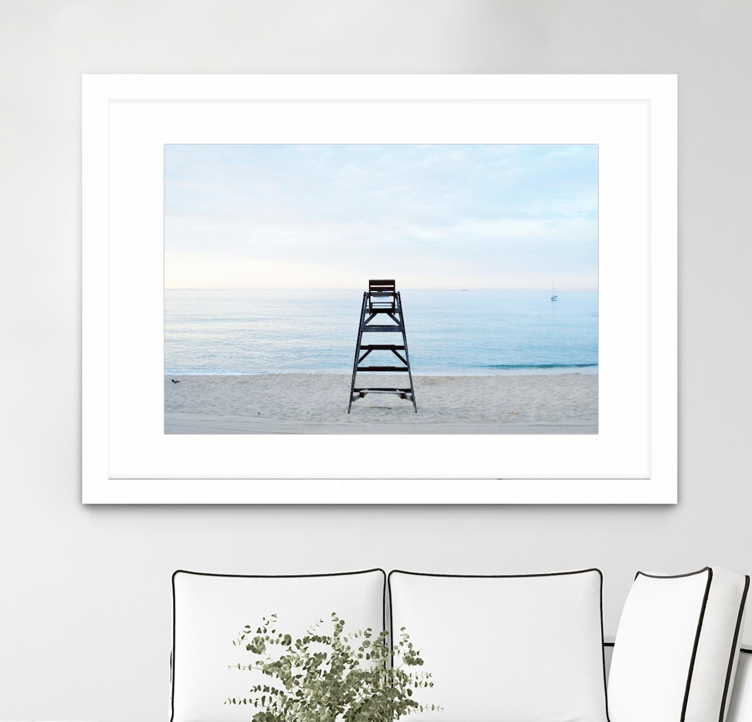 Off duty by Pexels on GIANT ART - white sea scene