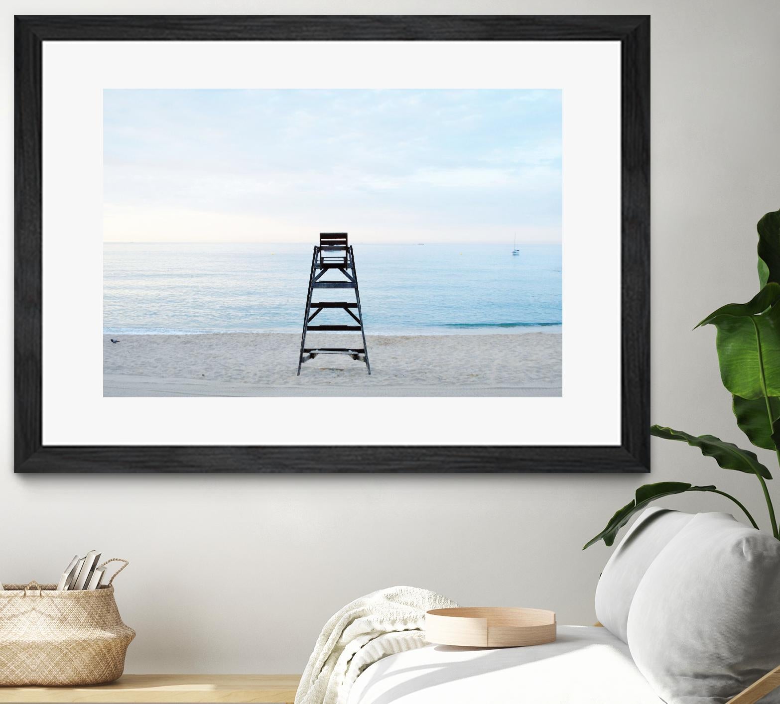 Off duty by Pexels on GIANT ART - white sea scene