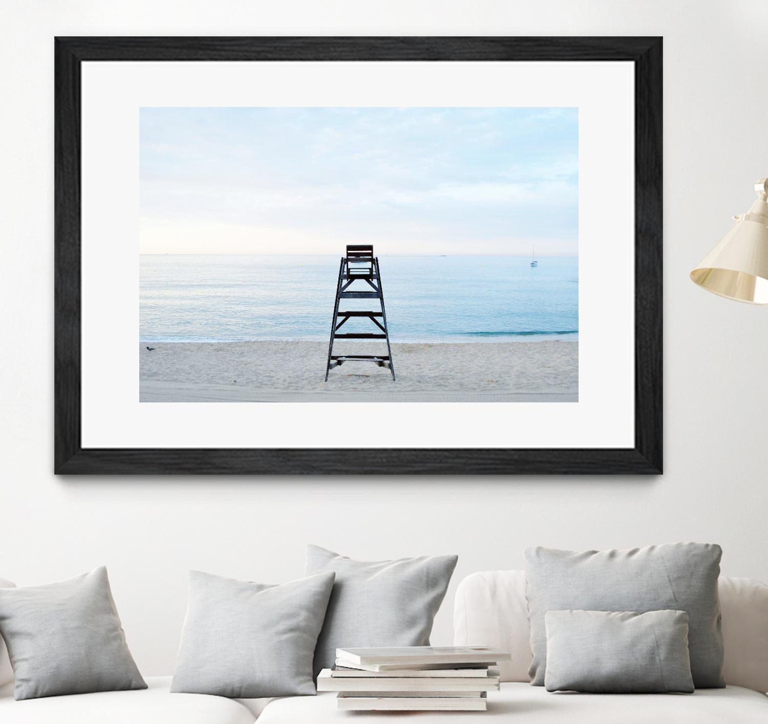 Off duty by Pexels on GIANT ART - white sea scene