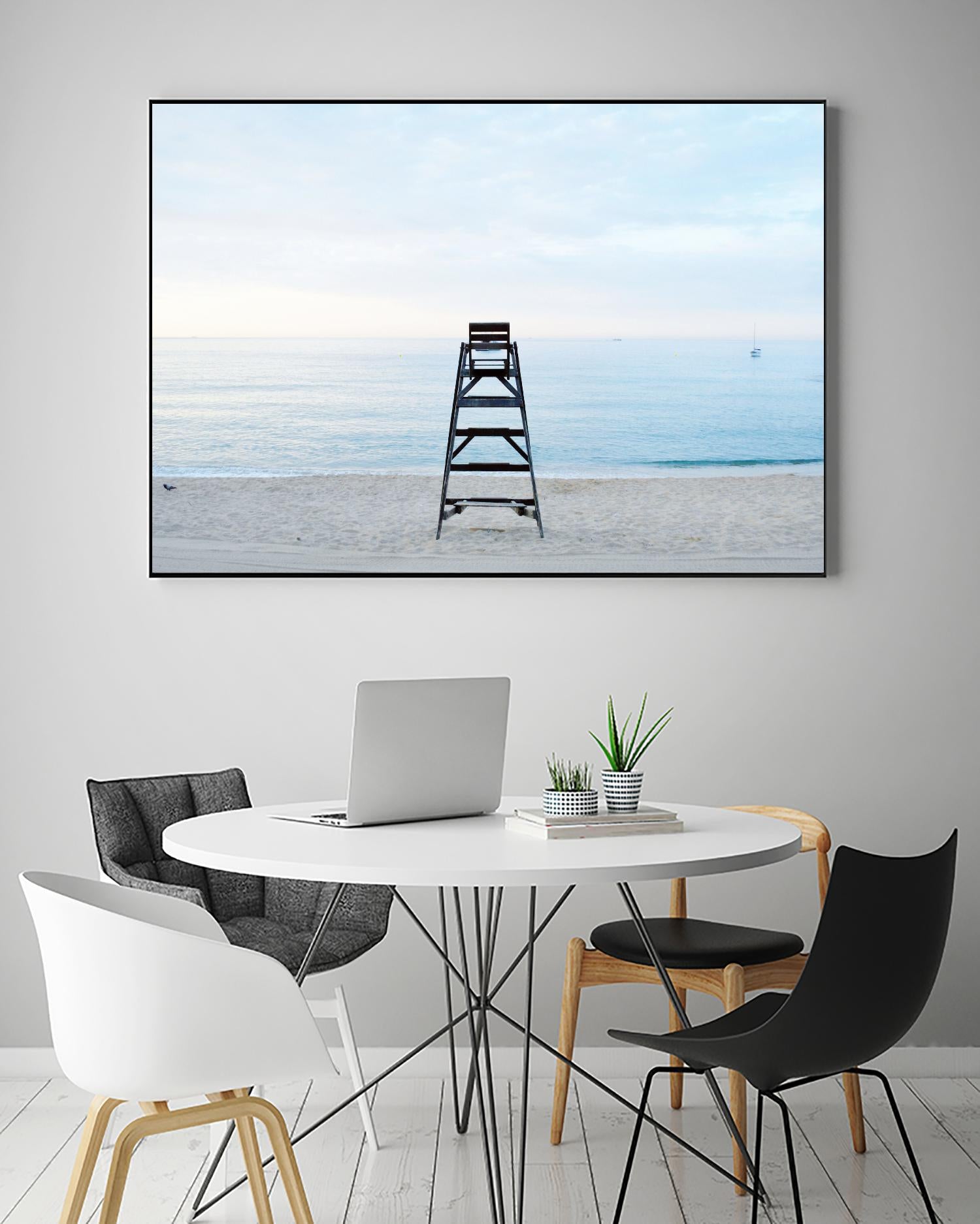 Off duty by Pexels on GIANT ART - white sea scene