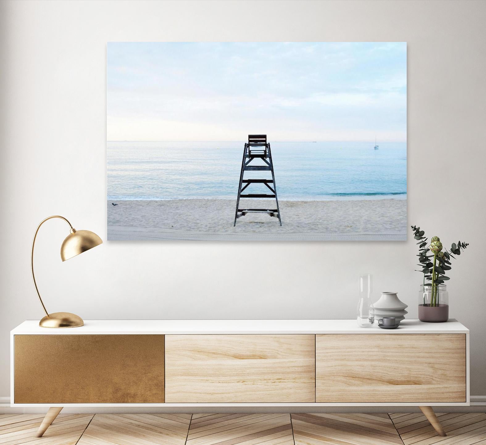 Off duty by Pexels on GIANT ART - white sea scene