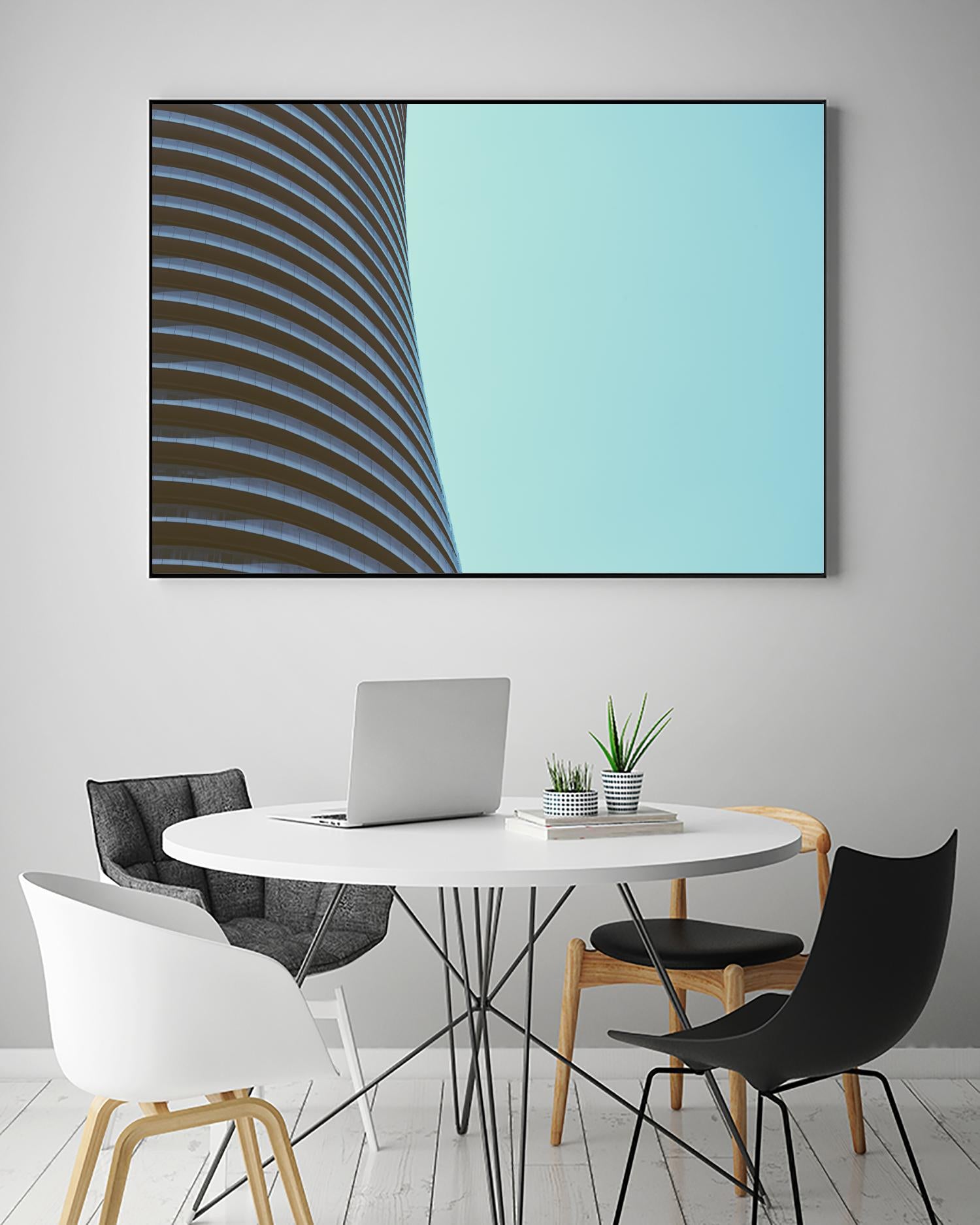 Façade II by Pexels on GIANT ART - black architectural