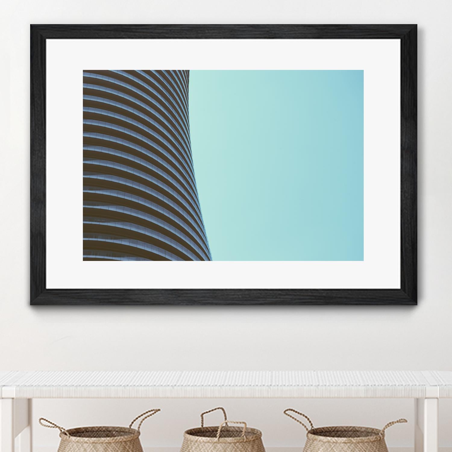 Façade II by Pexels on GIANT ART - black architectural