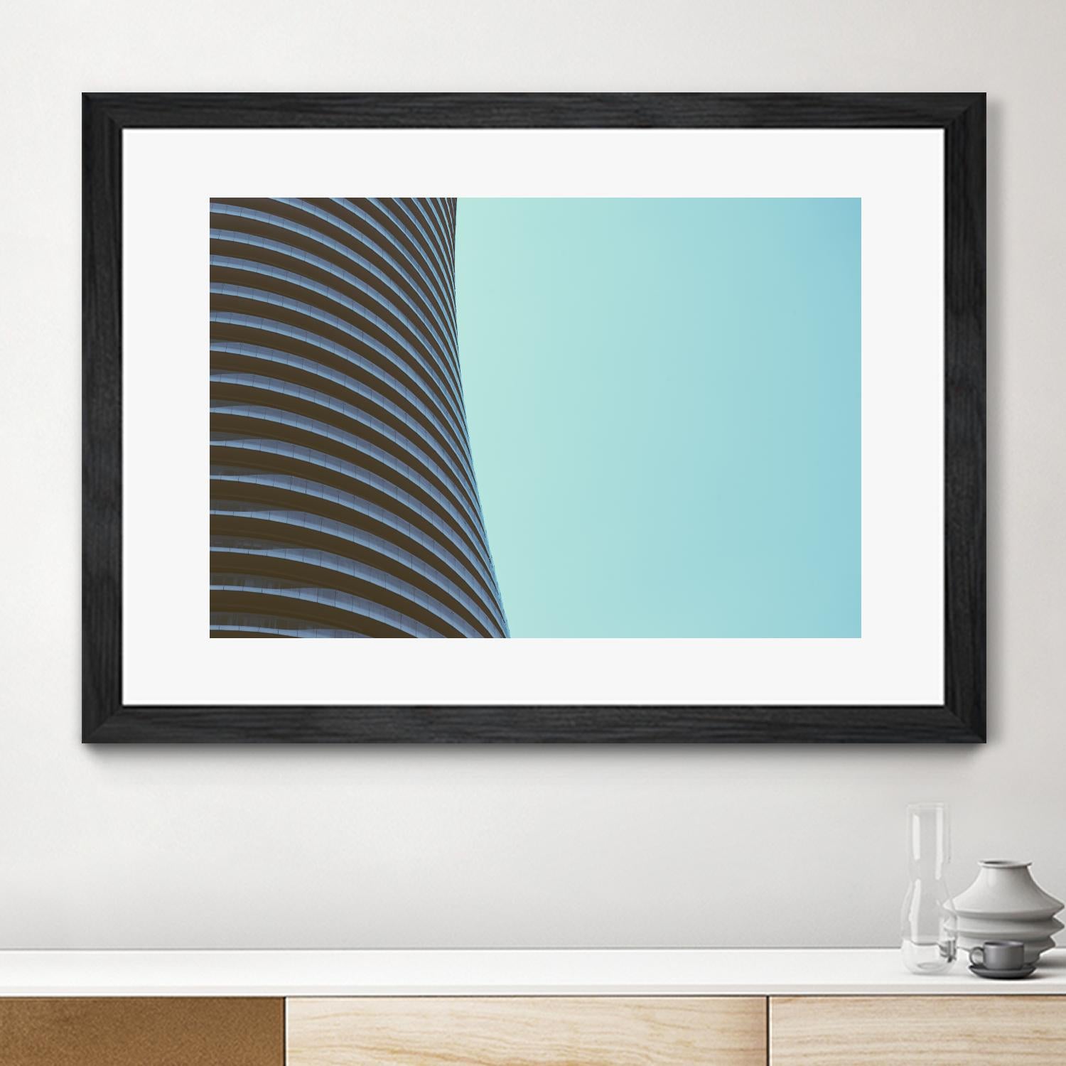 Façade II by Pexels on GIANT ART - black architectural