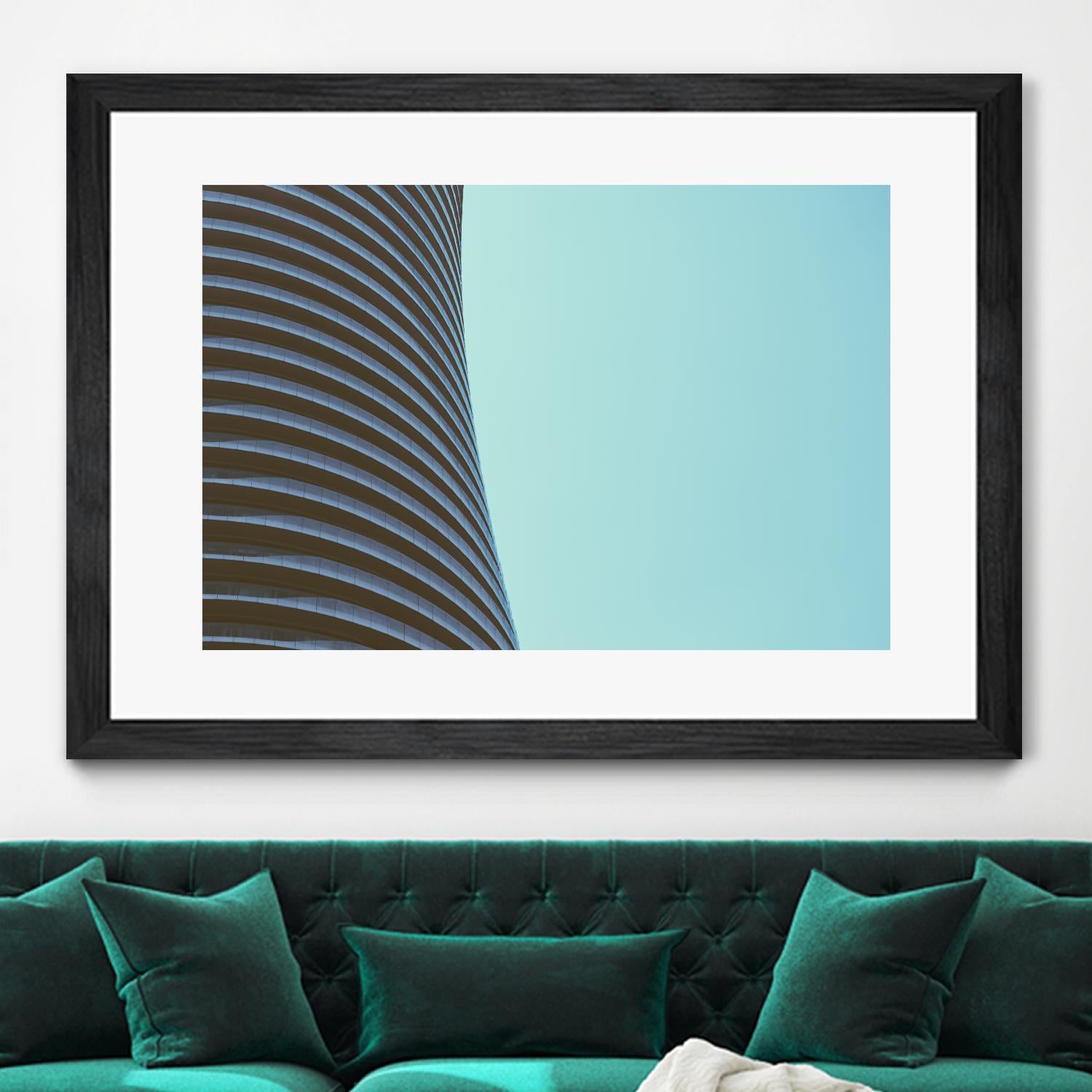 Façade II by Pexels on GIANT ART - black architectural