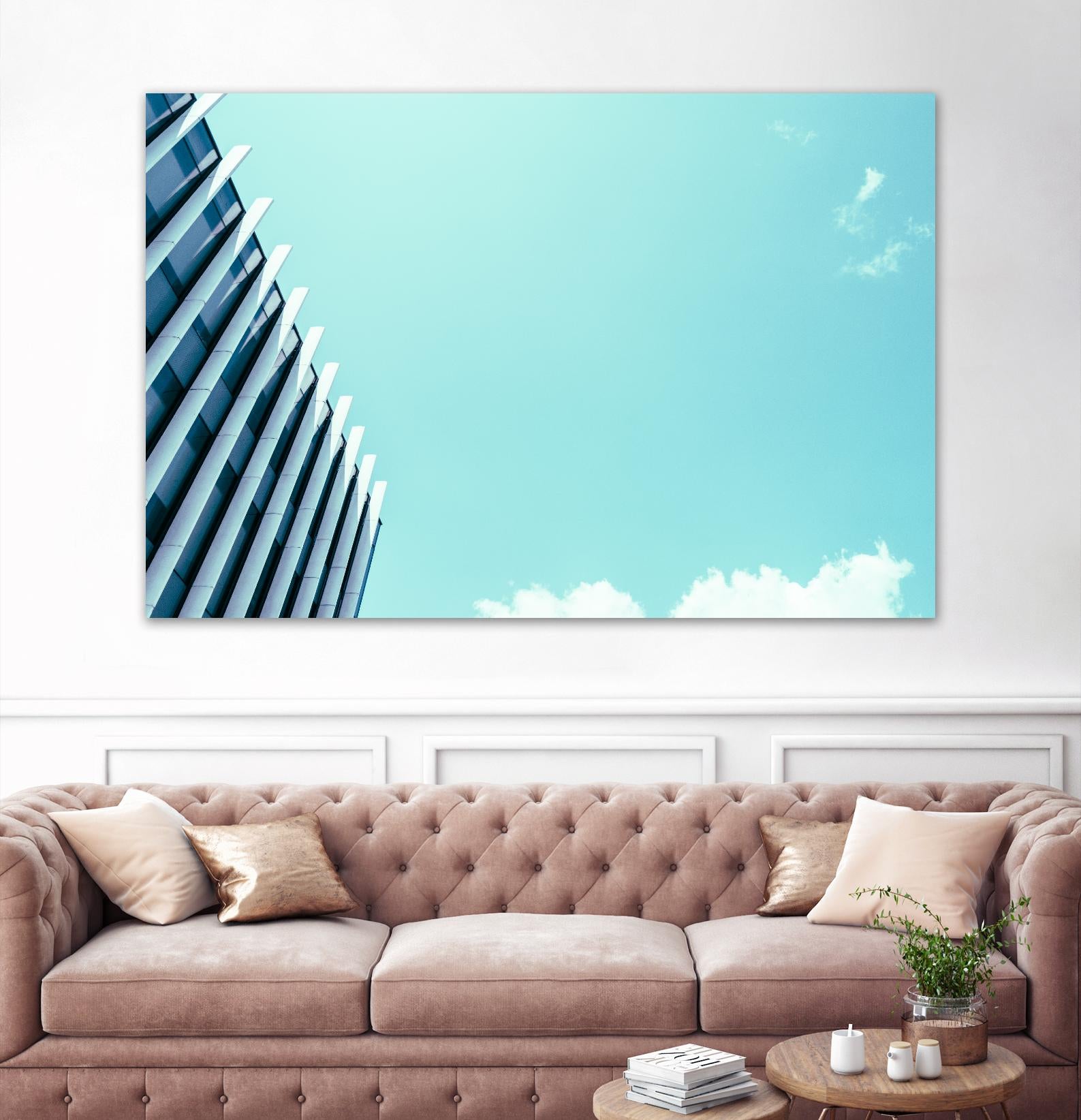 Façade III by Pexels on GIANT ART - white architectural