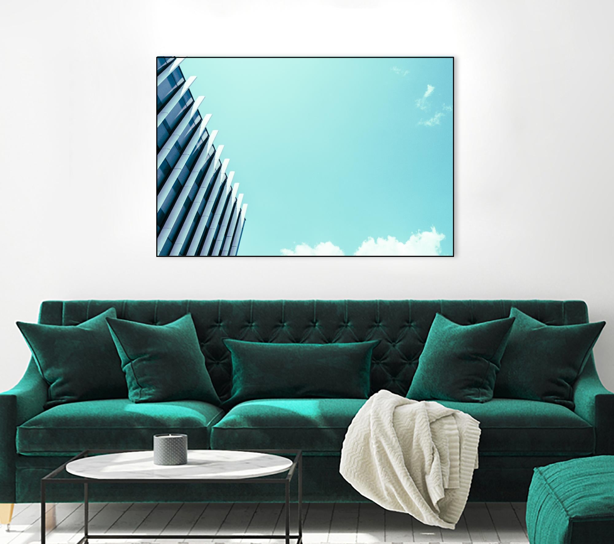 Façade III by Pexels on GIANT ART - white architectural