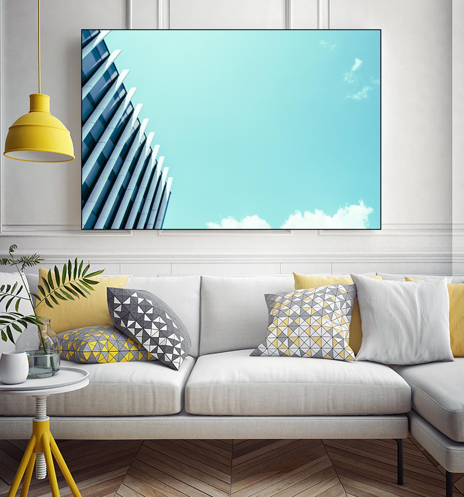 Façade III by Pexels on GIANT ART - white architectural