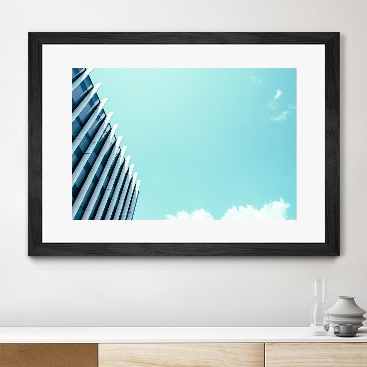 Façade III by Pexels on GIANT ART - white architectural