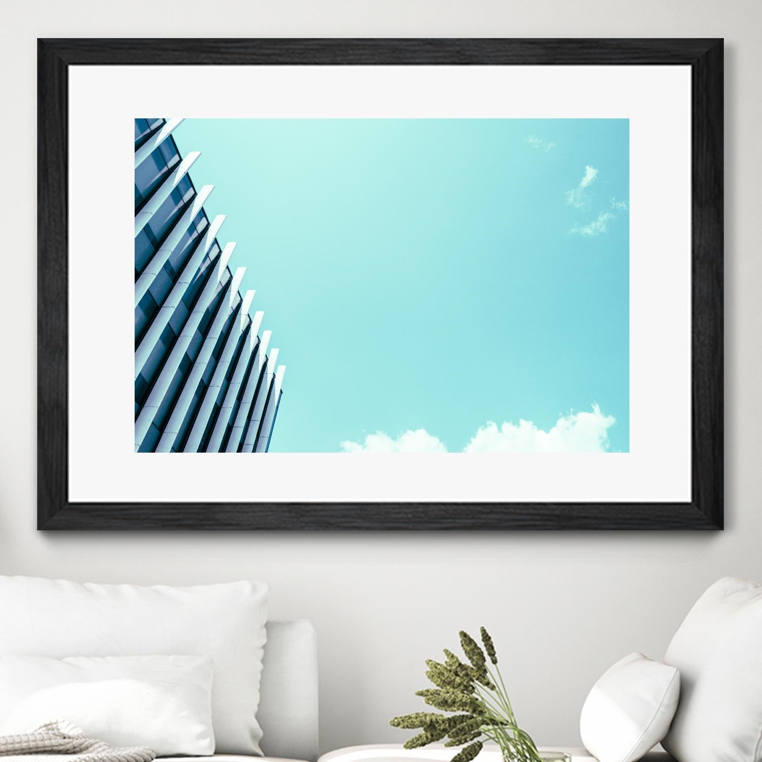 Façade III by Pexels on GIANT ART - white architectural