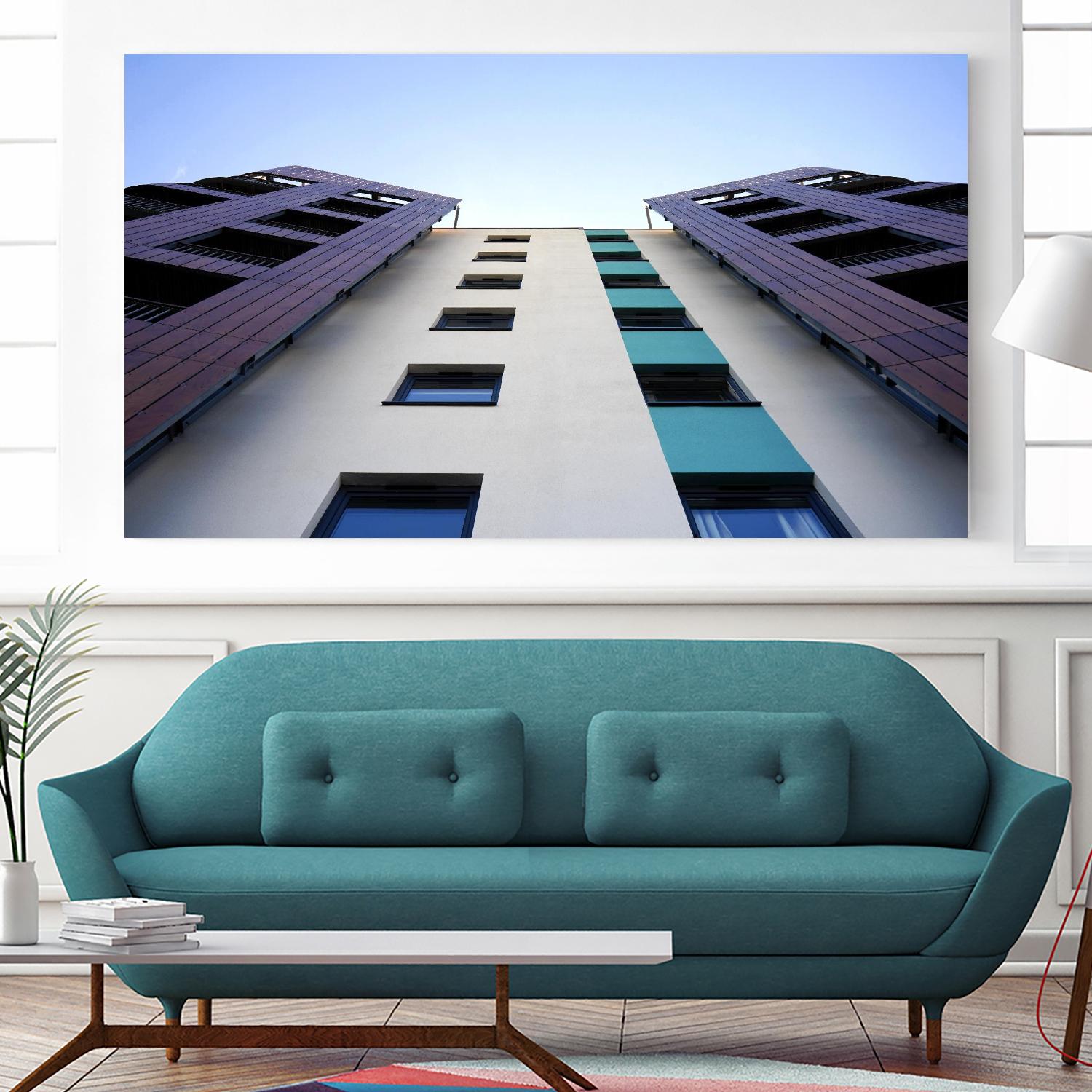 Façade IV by Pexels on GIANT ART - brown architectural