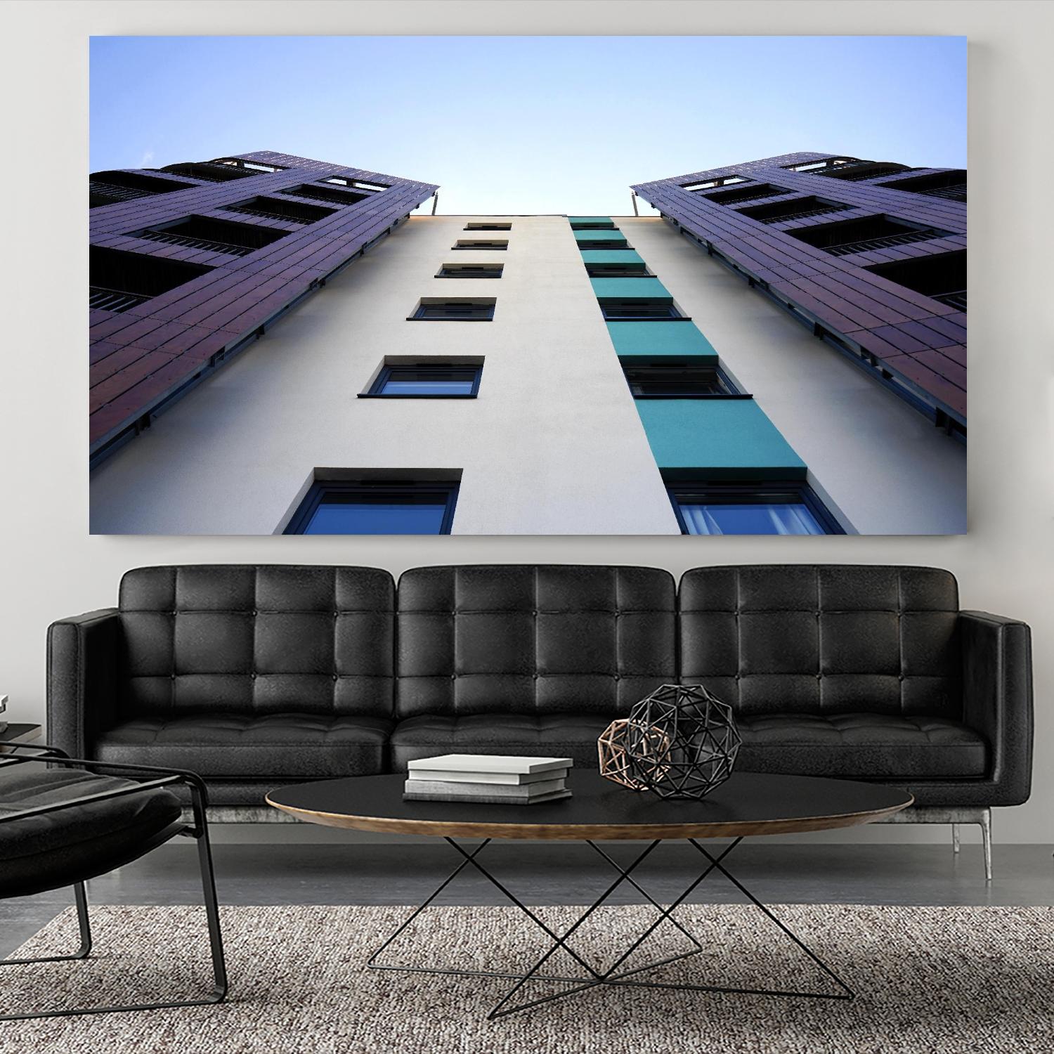 Façade IV by Pexels on GIANT ART - brown architectural