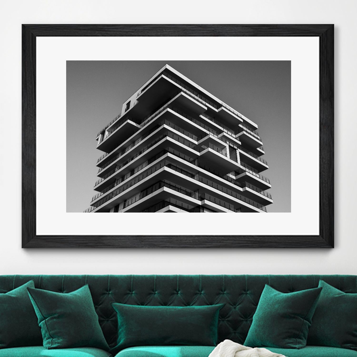 Architectural tower by Pexels on GIANT ART - white architectural