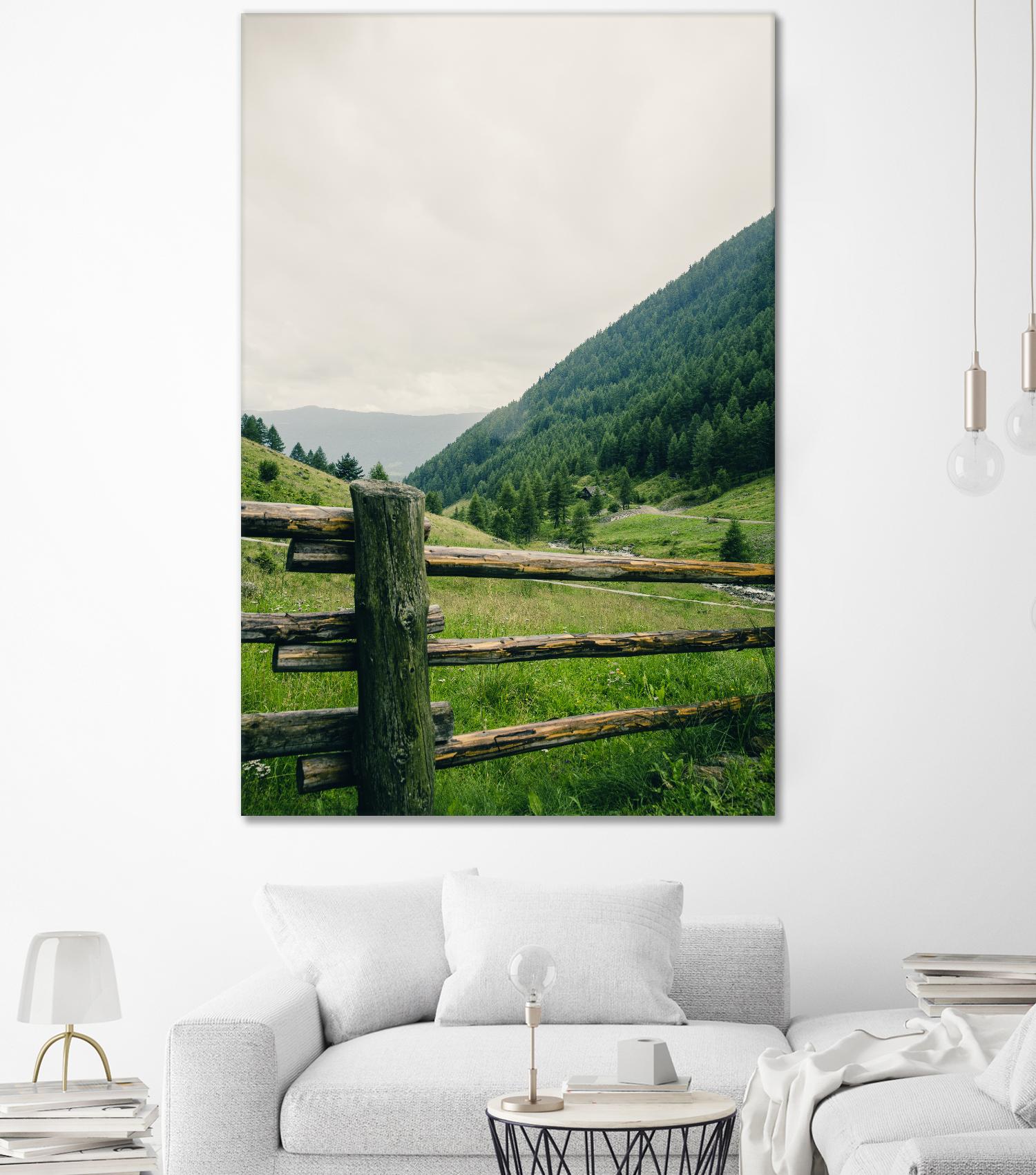 This view by Pexels on GIANT ART - white landscape