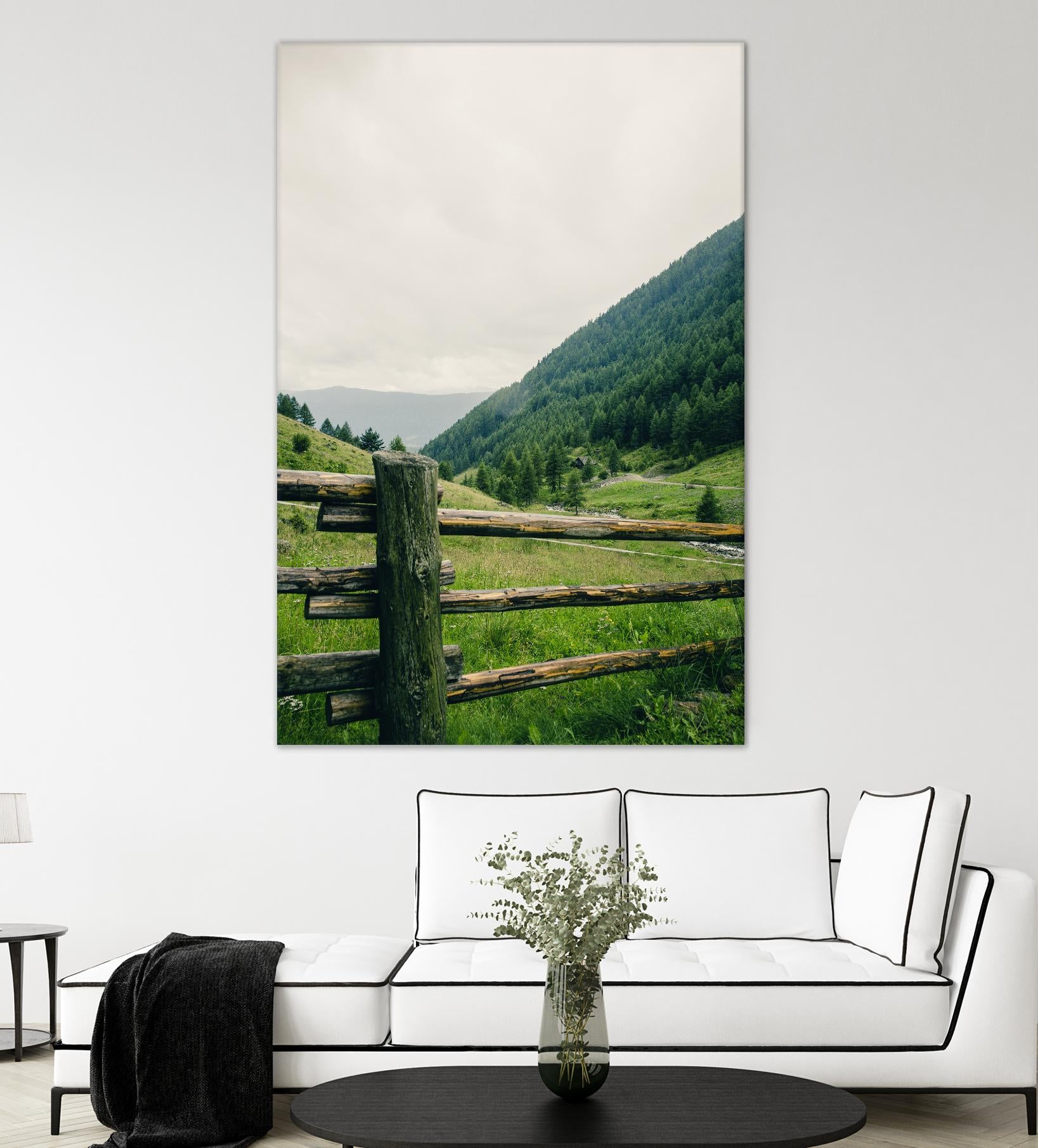 This view by Pexels on GIANT ART - white landscape