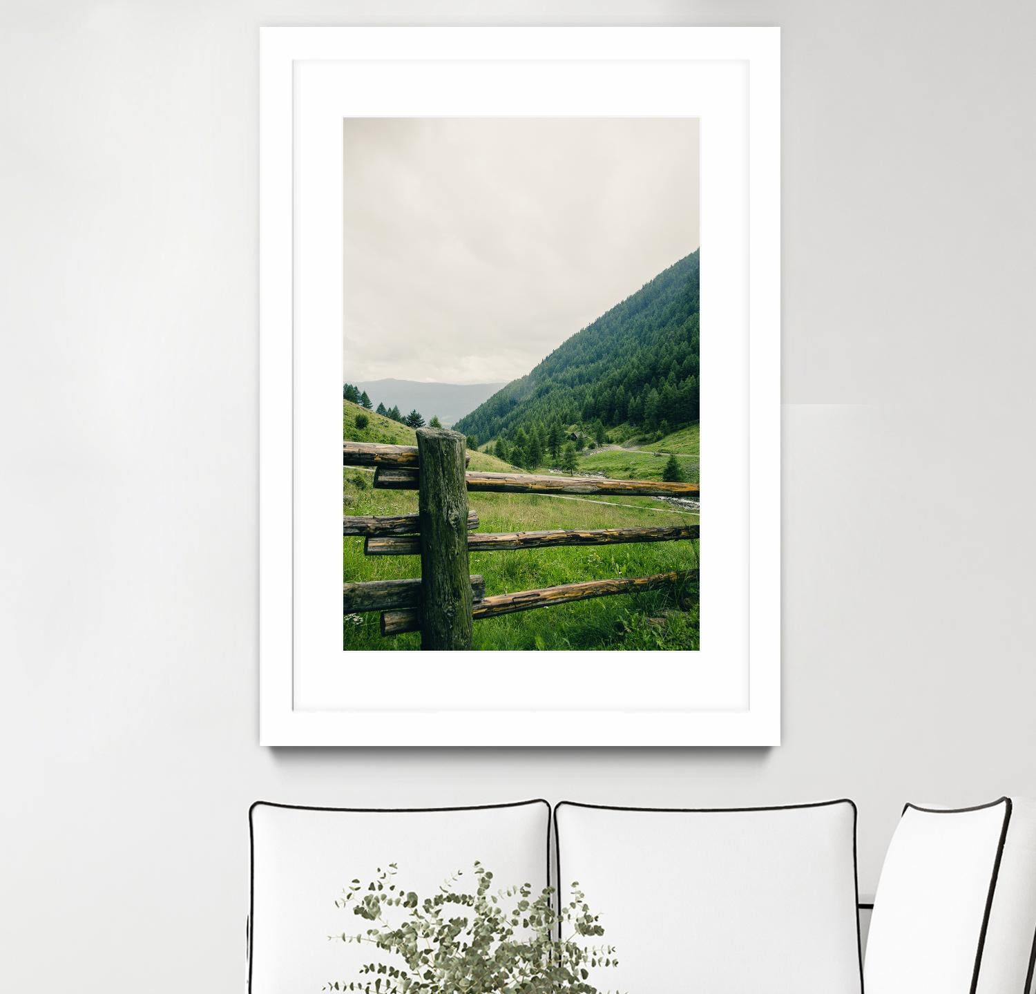 This view by Pexels on GIANT ART - white landscape