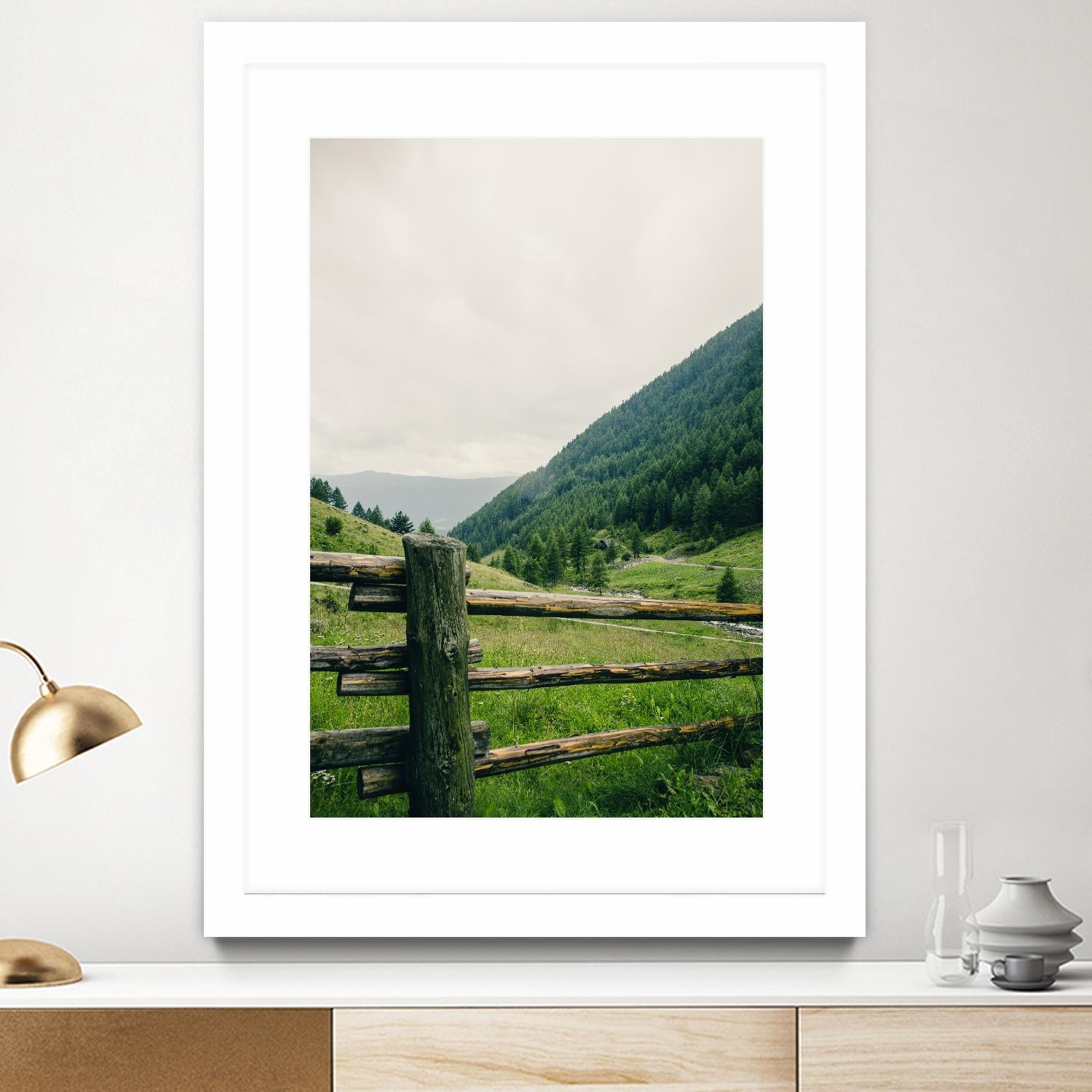 This view by Pexels on GIANT ART - white landscape