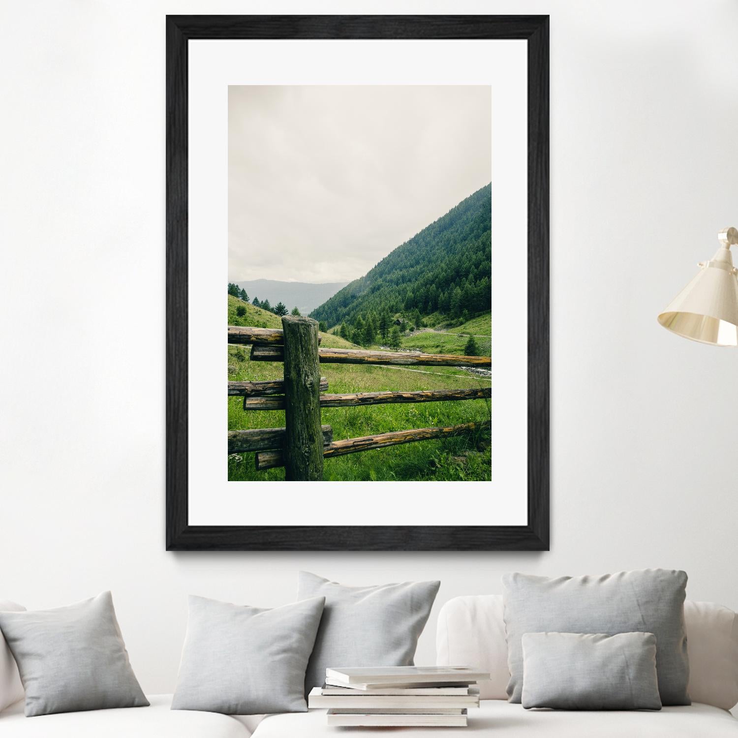 This view by Pexels on GIANT ART - white landscape