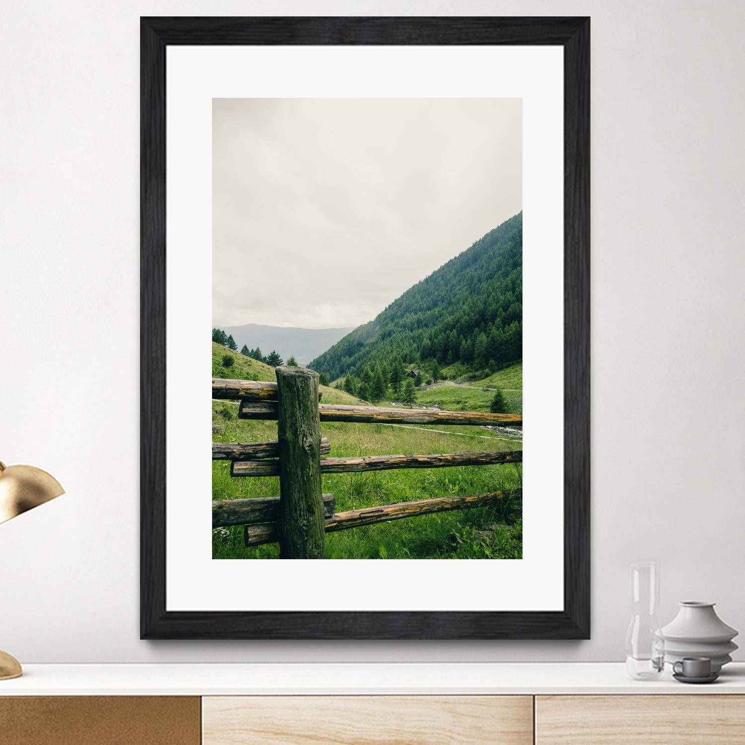 This view by Pexels on GIANT ART - white landscape