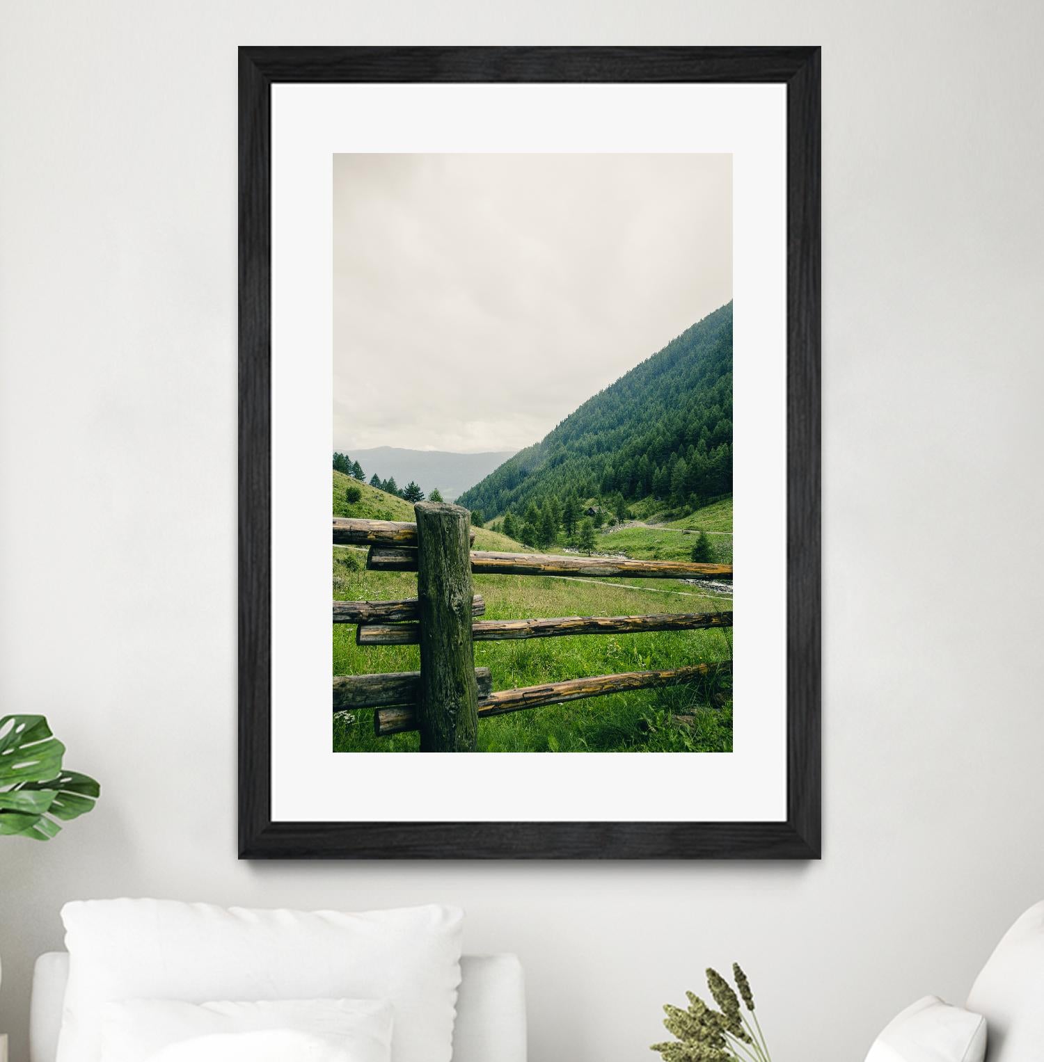 This view by Pexels on GIANT ART - white landscape