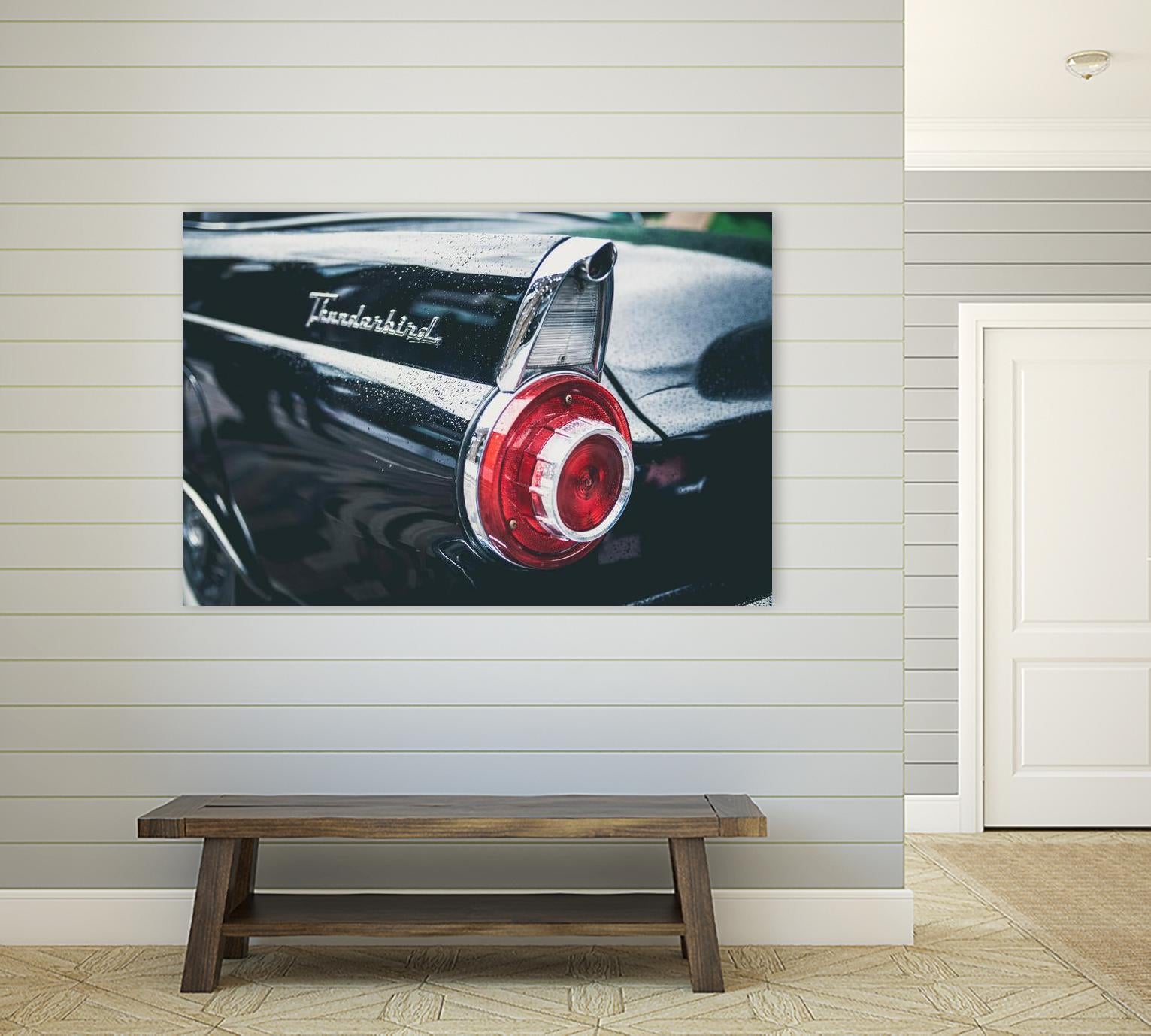 Thunderbird by Pexels on GIANT ART - red vehicle