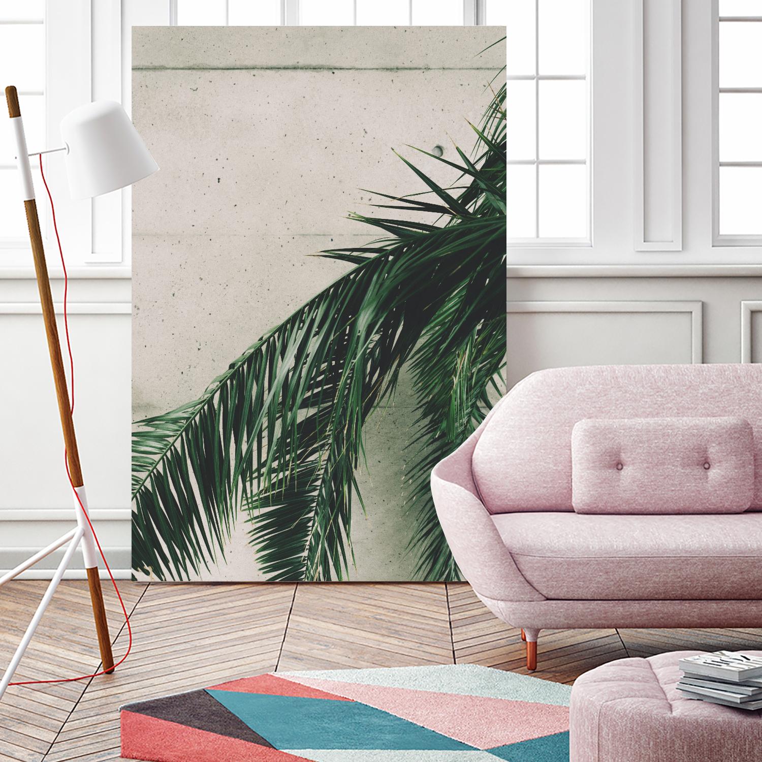 Tropical leaves by Pexels on GIANT ART - beige tropical