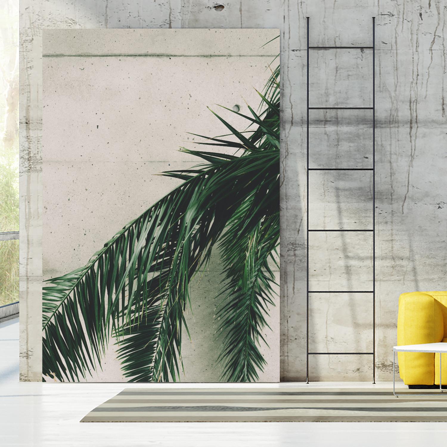 Tropical leaves by Pexels on GIANT ART - beige tropical