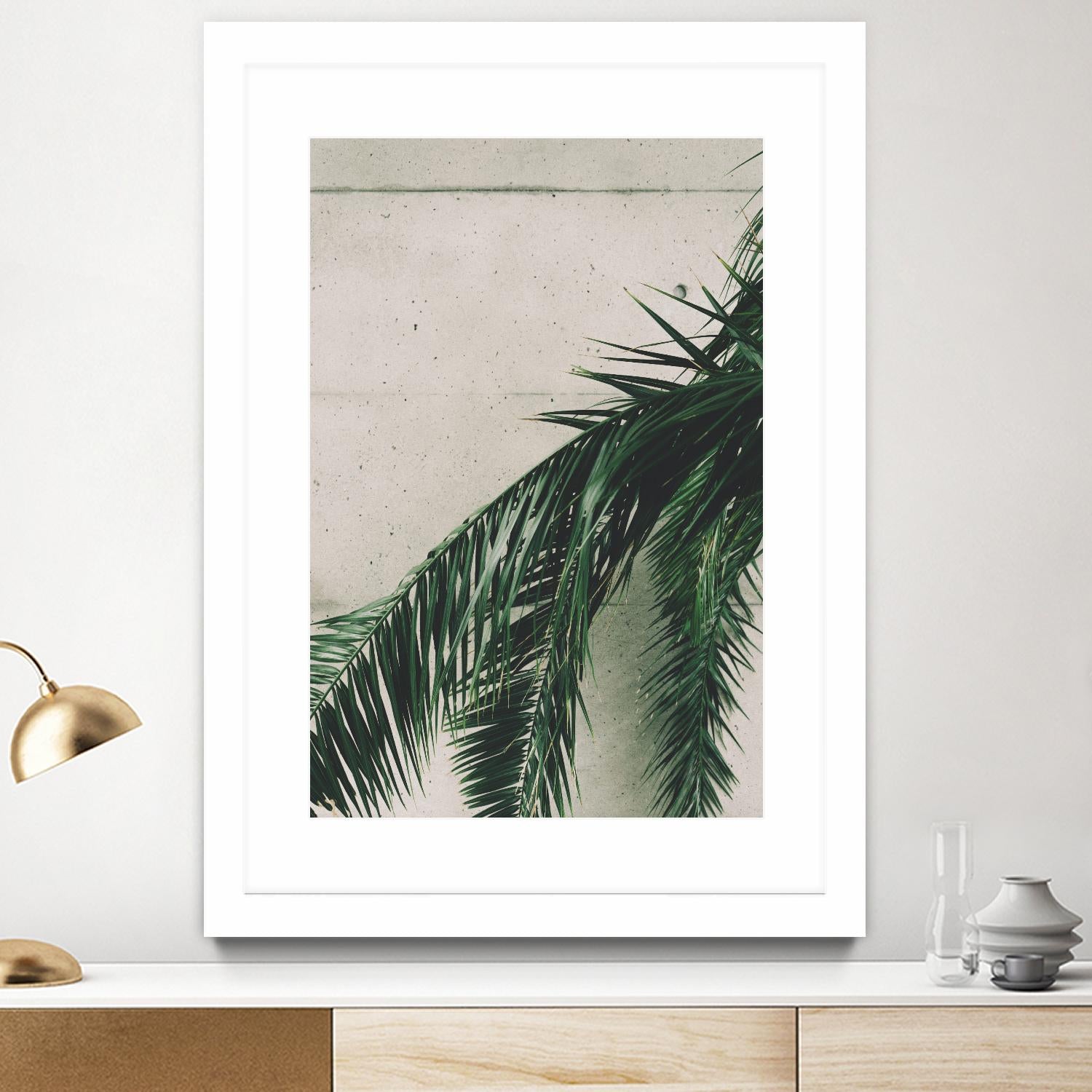 Tropical leaves by Pexels on GIANT ART - beige tropical