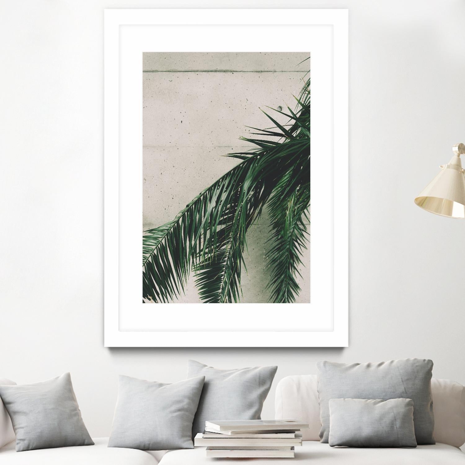 Tropical leaves by Pexels on GIANT ART - beige tropical