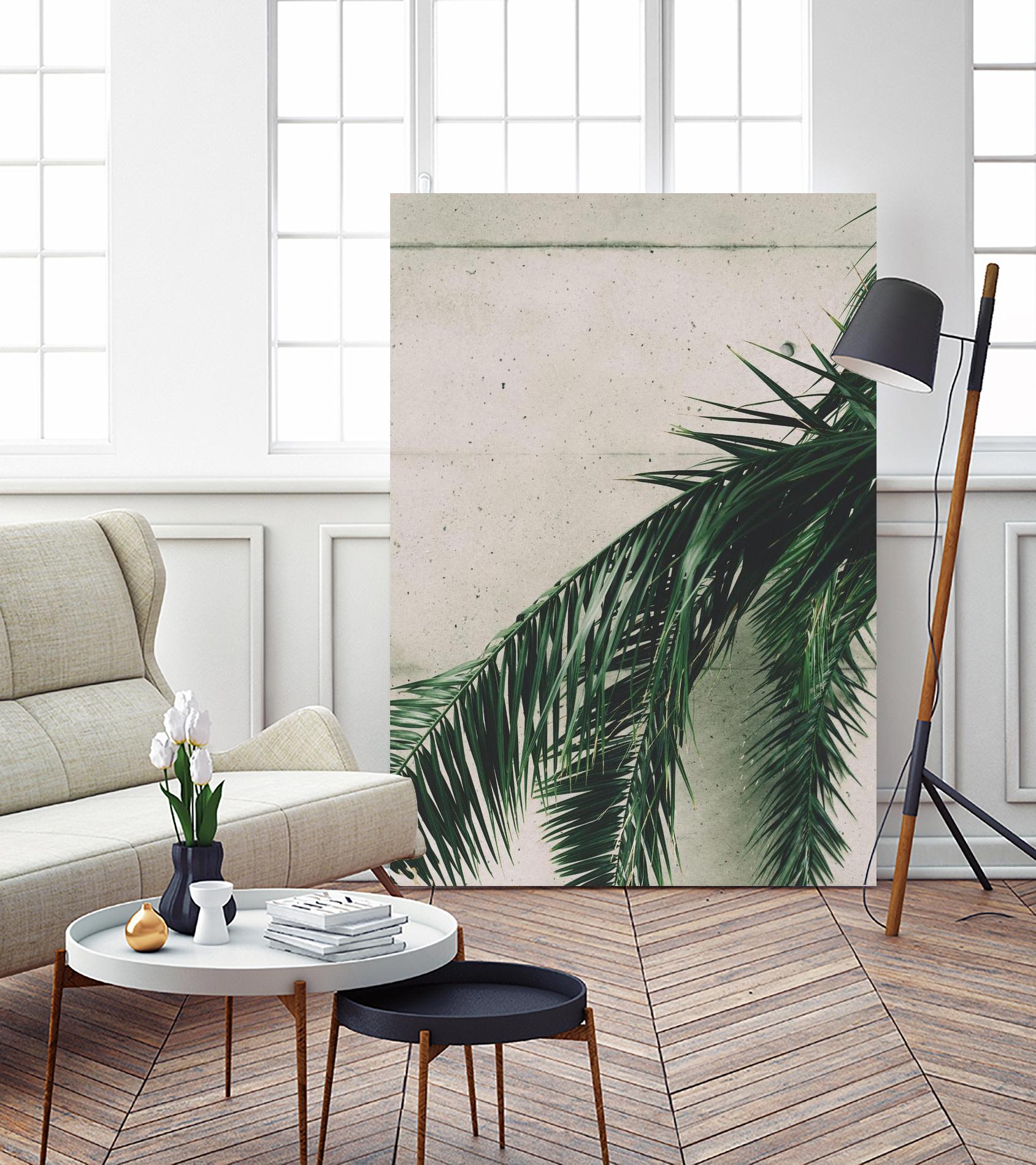 Tropical leaves by Pexels on GIANT ART - beige tropical