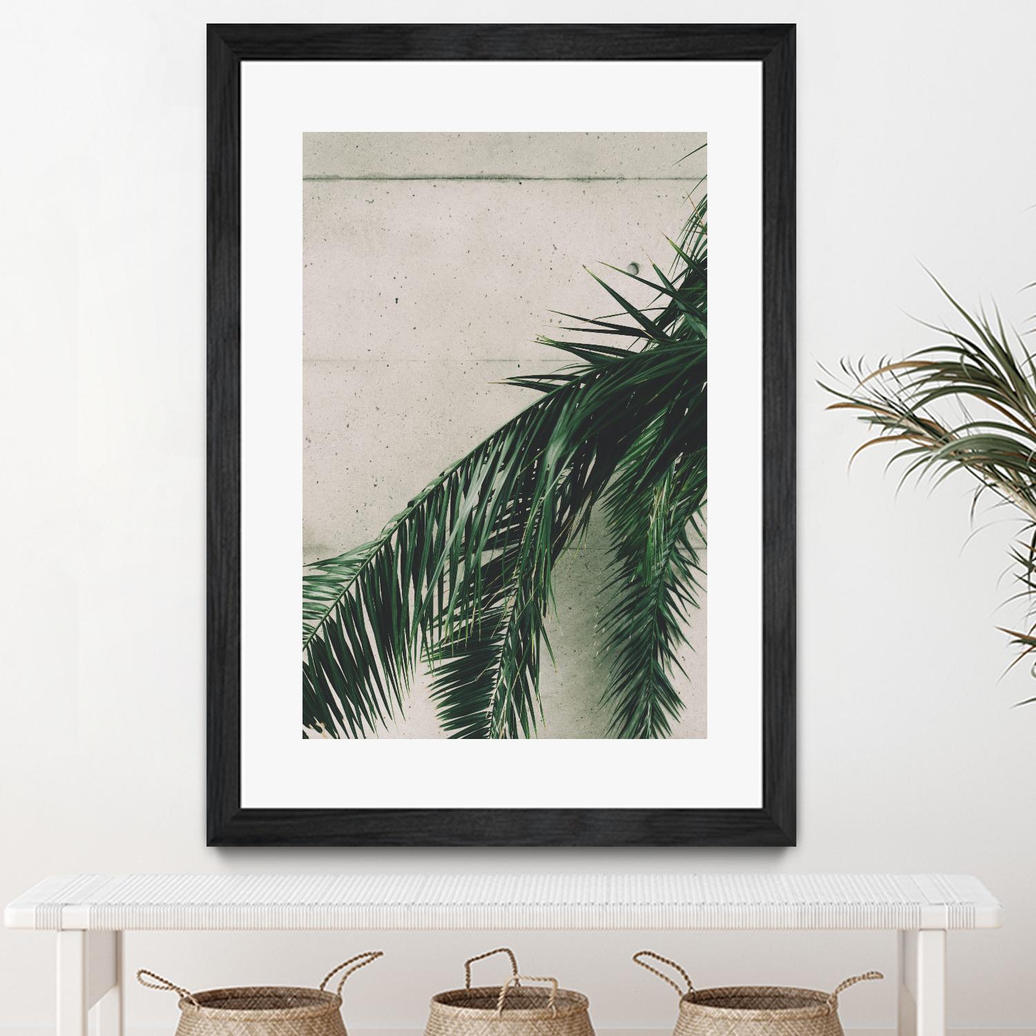 Tropical leaves by Pexels on GIANT ART - beige tropical