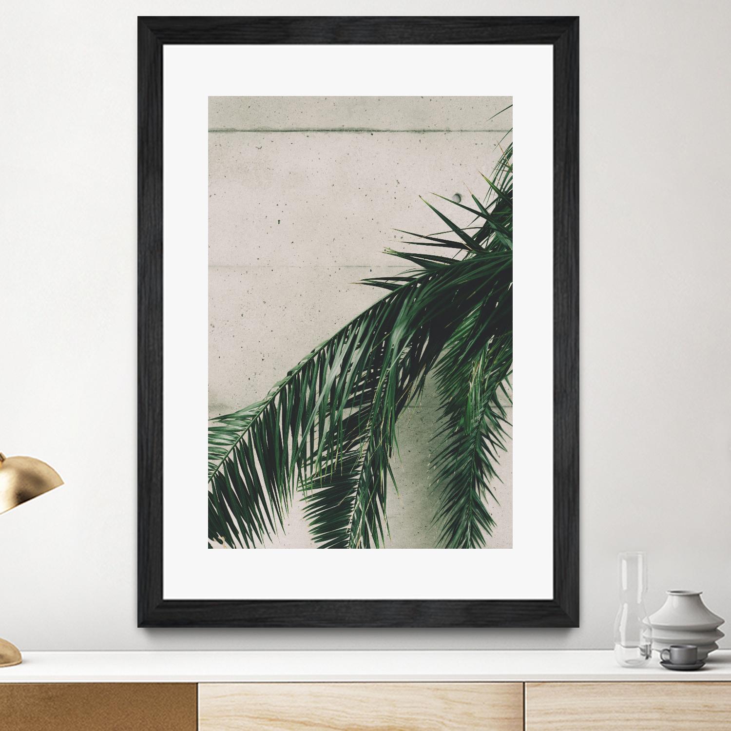 Tropical leaves by Pexels on GIANT ART - beige tropical