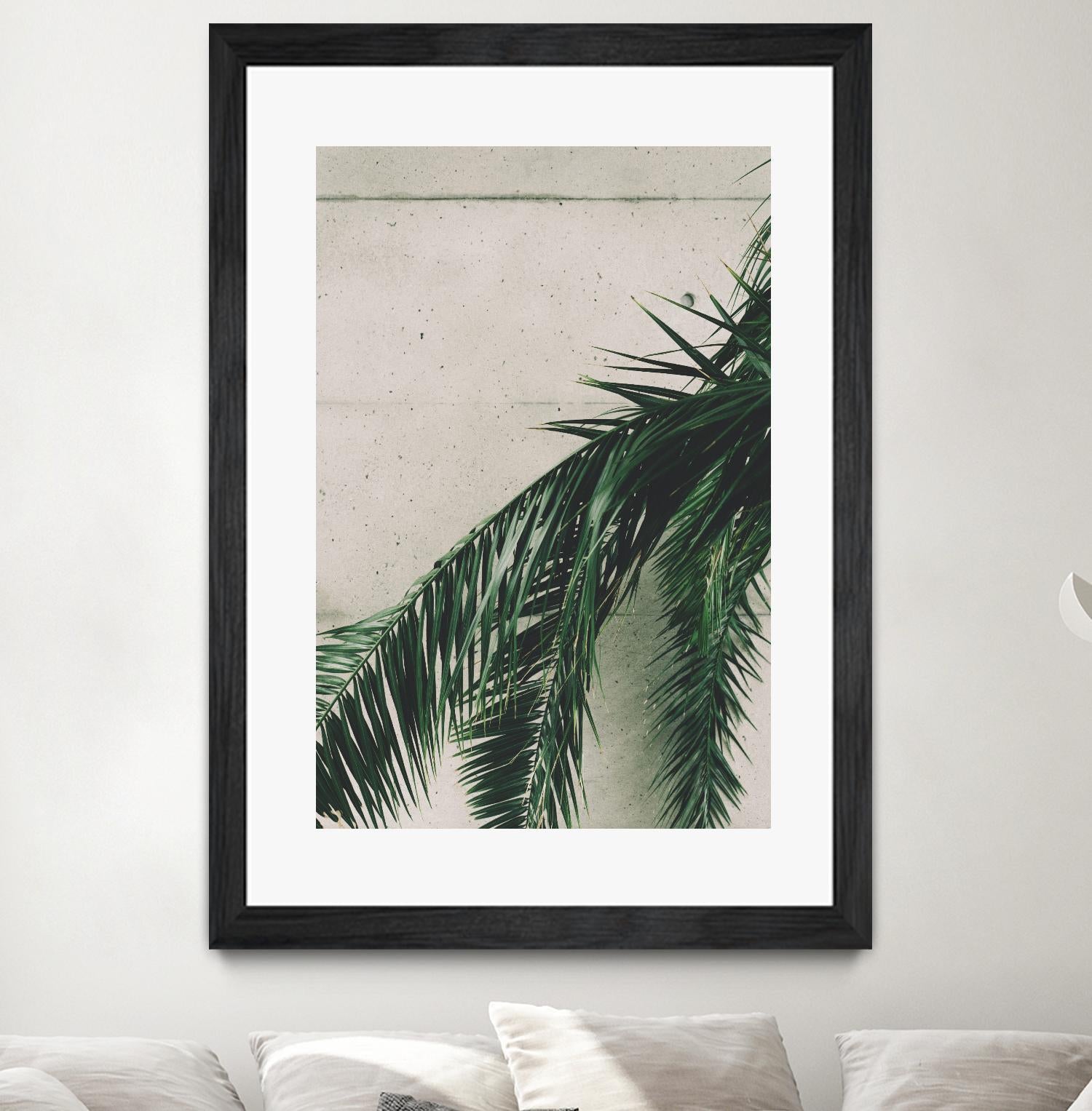 Tropical leaves by Pexels on GIANT ART - beige tropical