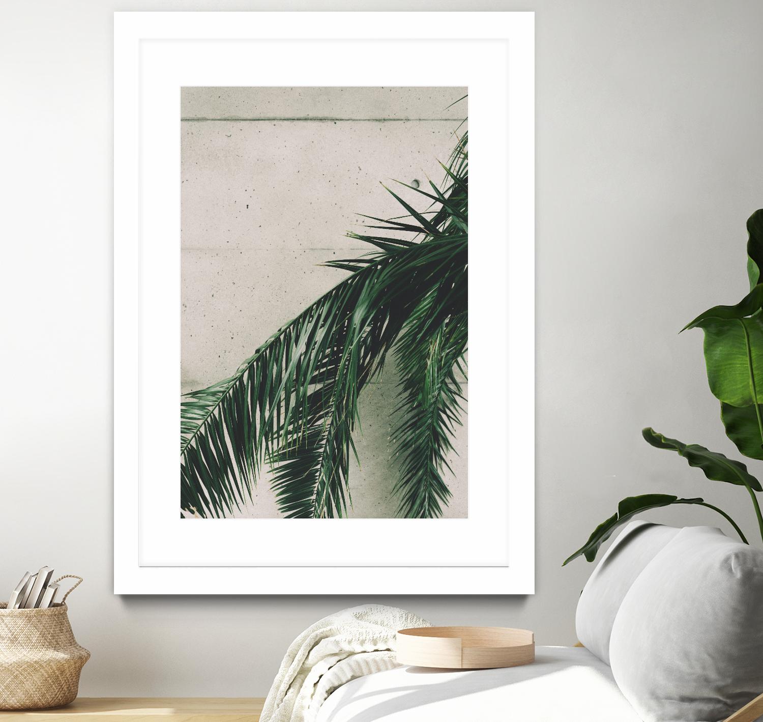 Tropical leaves by Pexels on GIANT ART - beige tropical