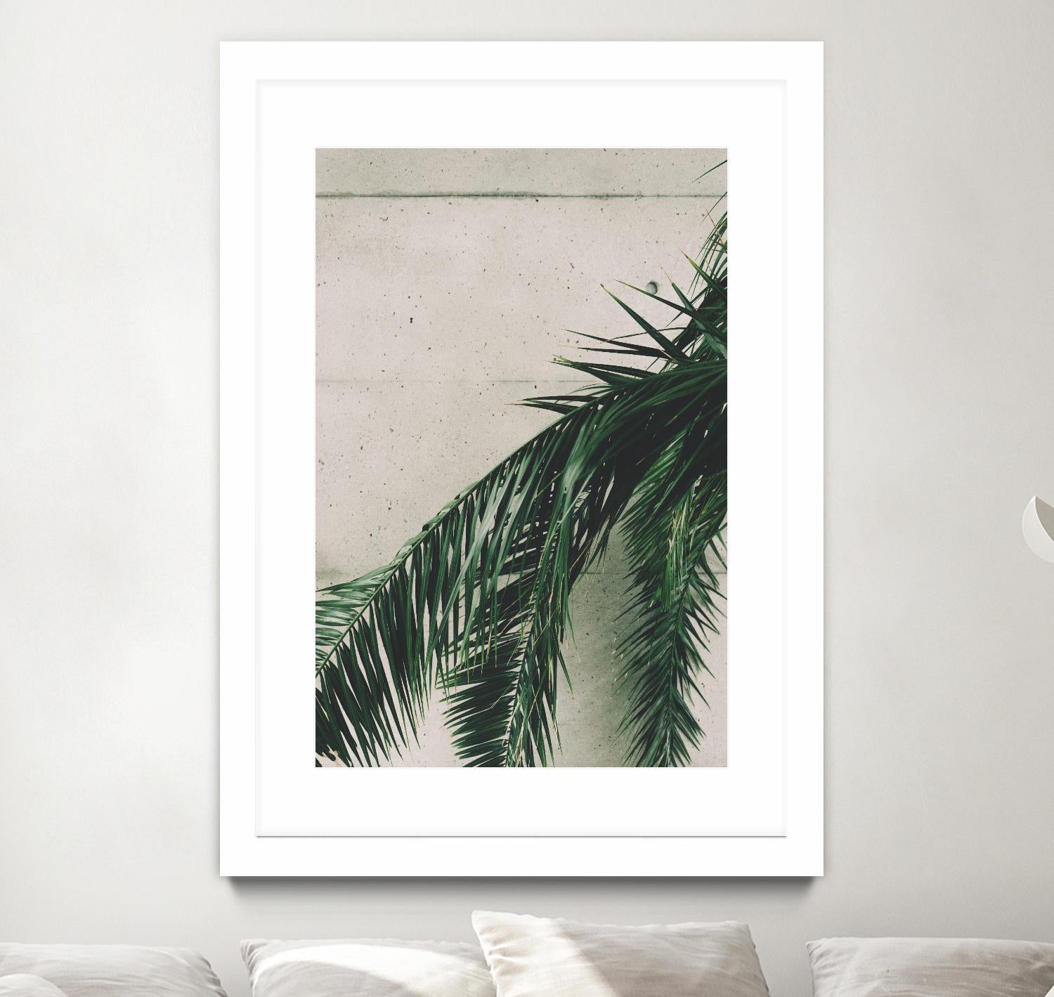Tropical leaves by Pexels on GIANT ART - beige tropical