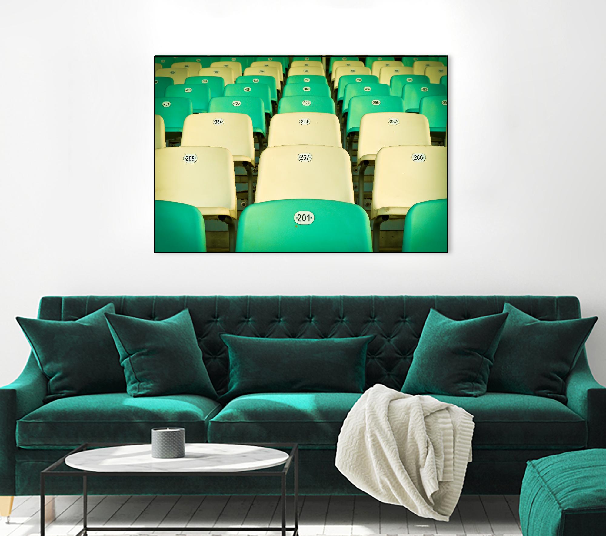 Stadium by Pexels on GIANT ART - yellow leisure