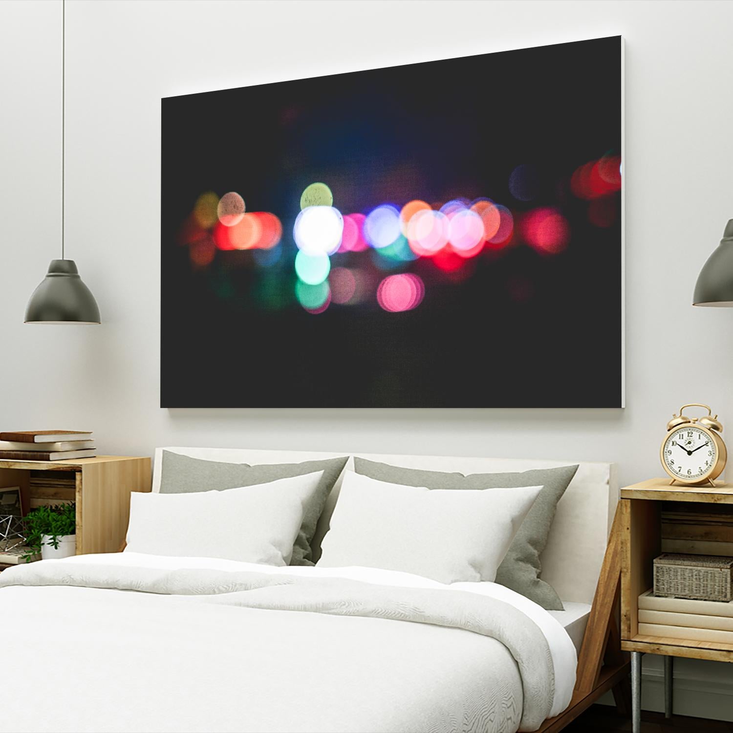 Lights by Pexels on GIANT ART - black leisure