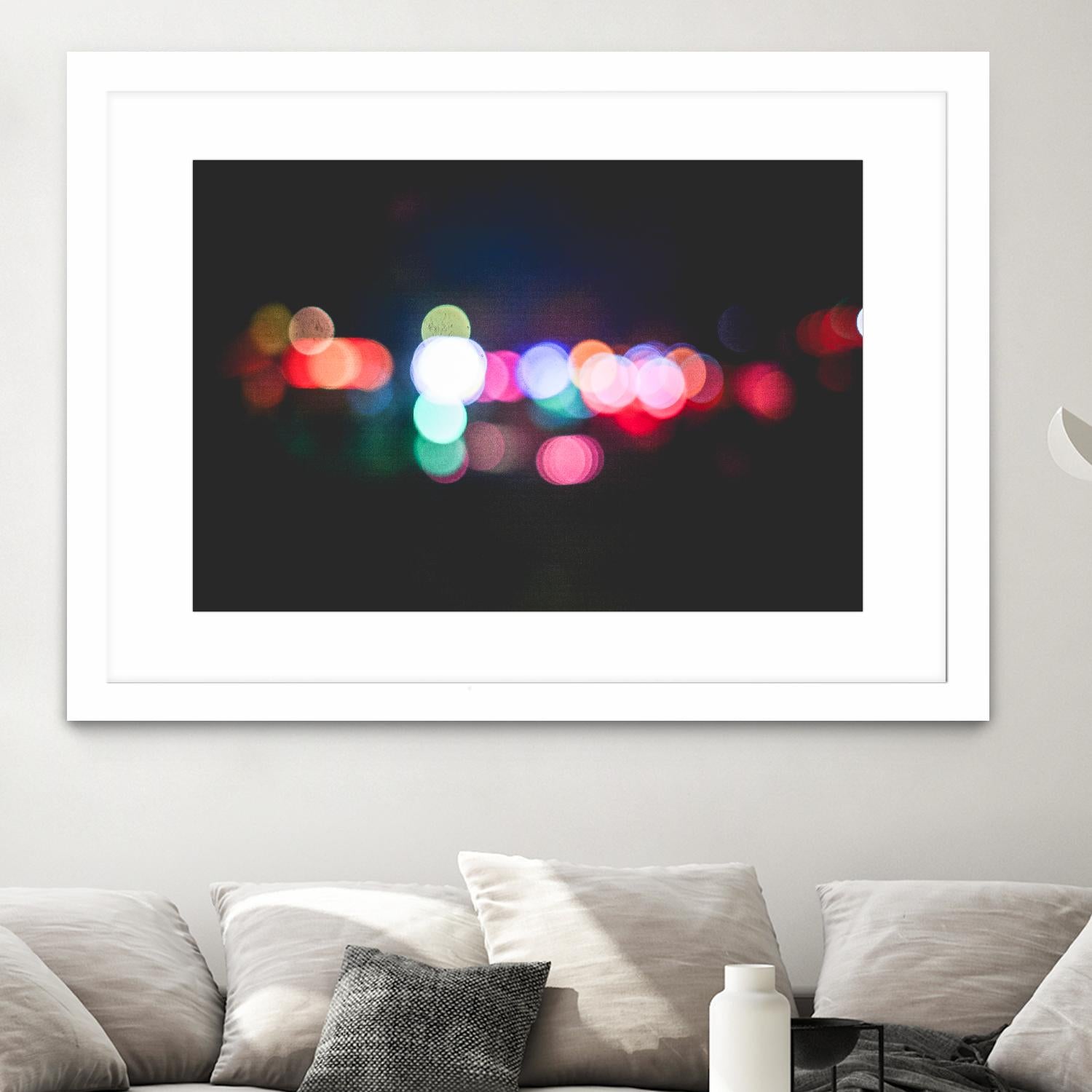 Lights by Pexels on GIANT ART - black leisure