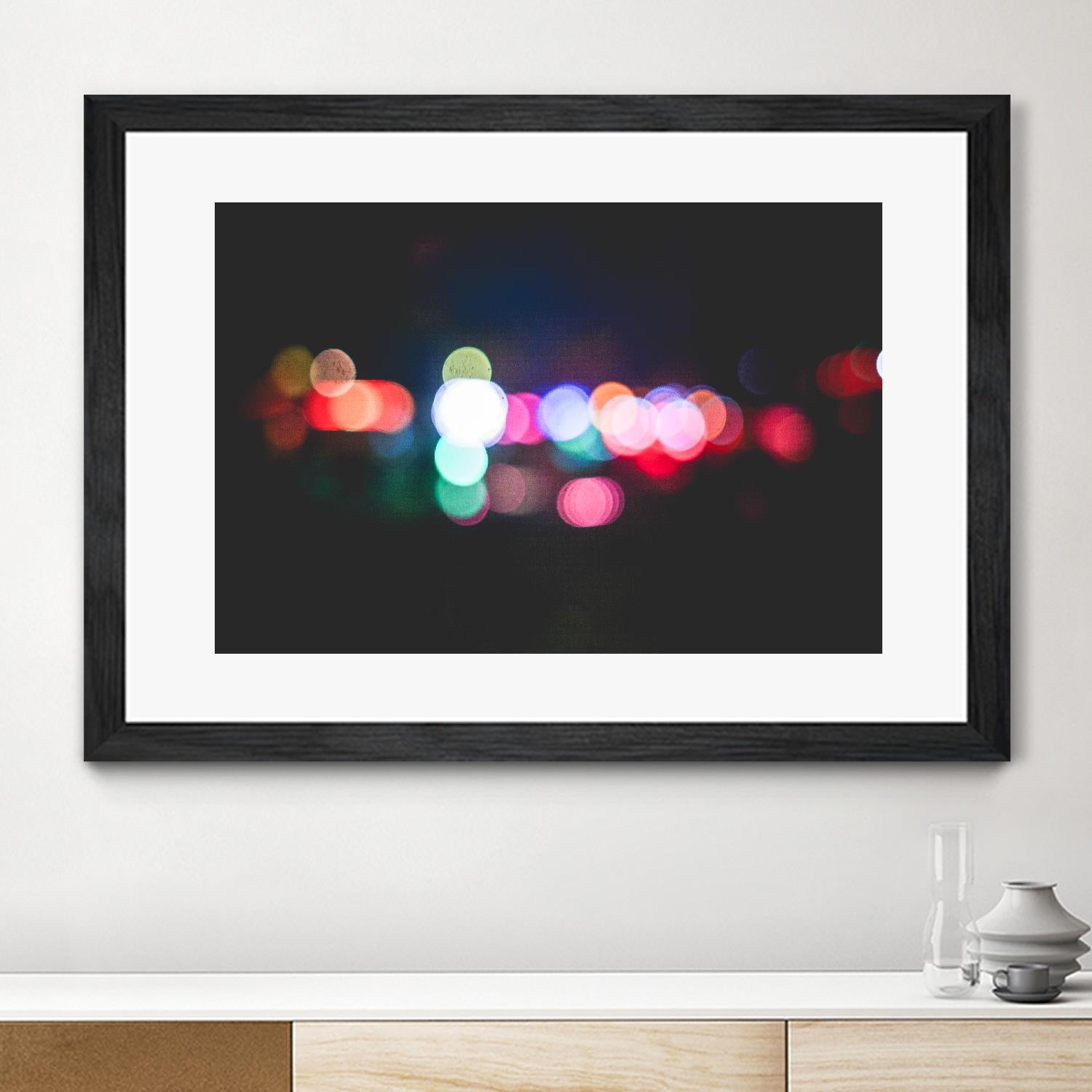 Lights by Pexels on GIANT ART - black leisure