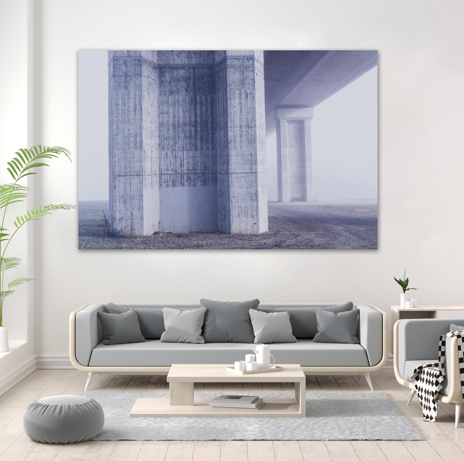 Under the highway by Pexels on GIANT ART - grey architectural