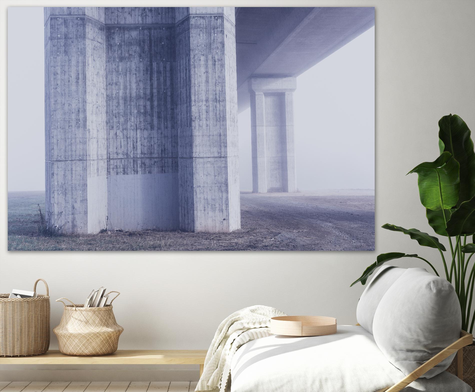 Under the highway by Pexels on GIANT ART - grey architectural