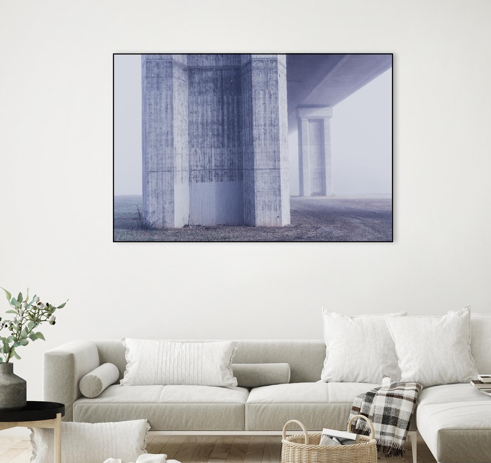 Under the highway by Pexels on GIANT ART - grey architectural