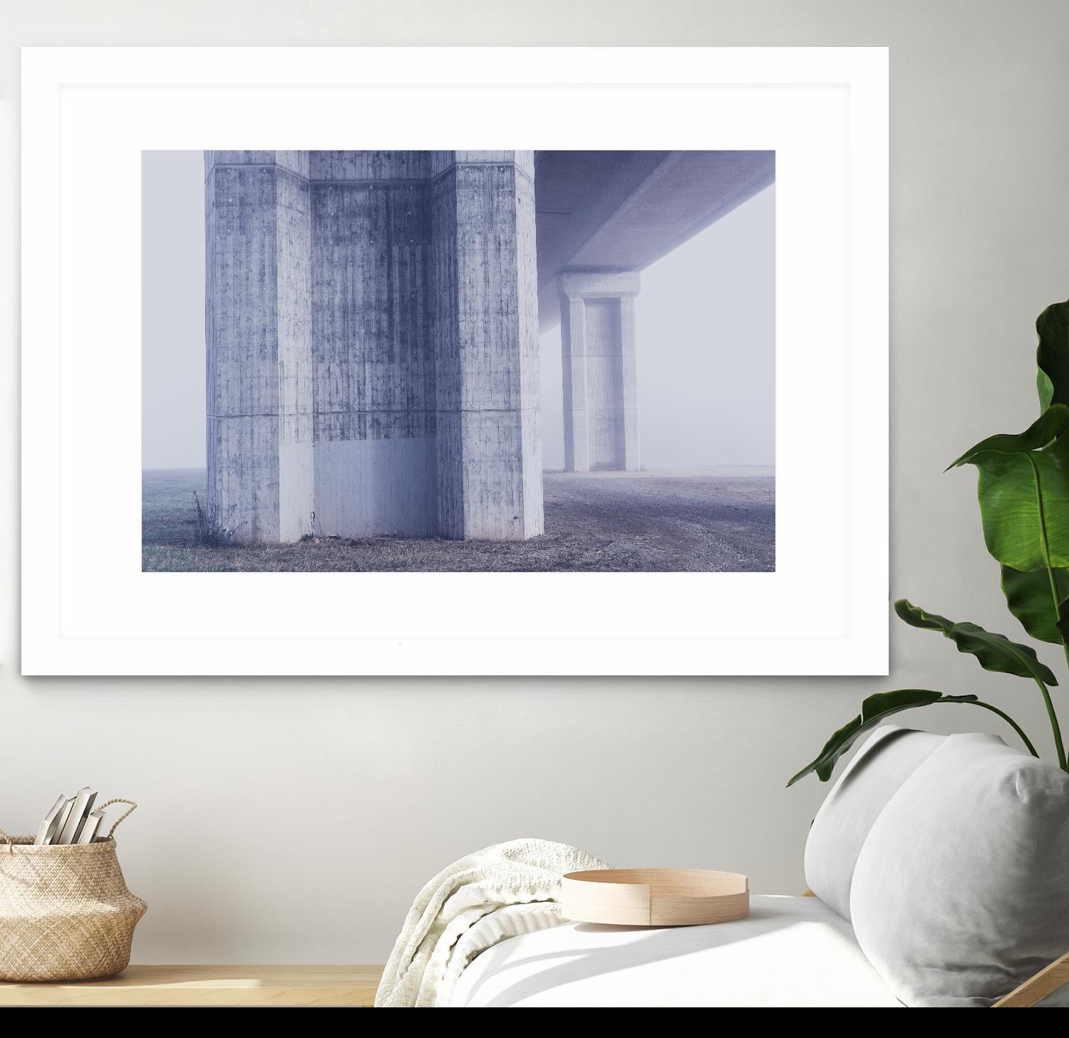 Under the highway by Pexels on GIANT ART - grey architectural